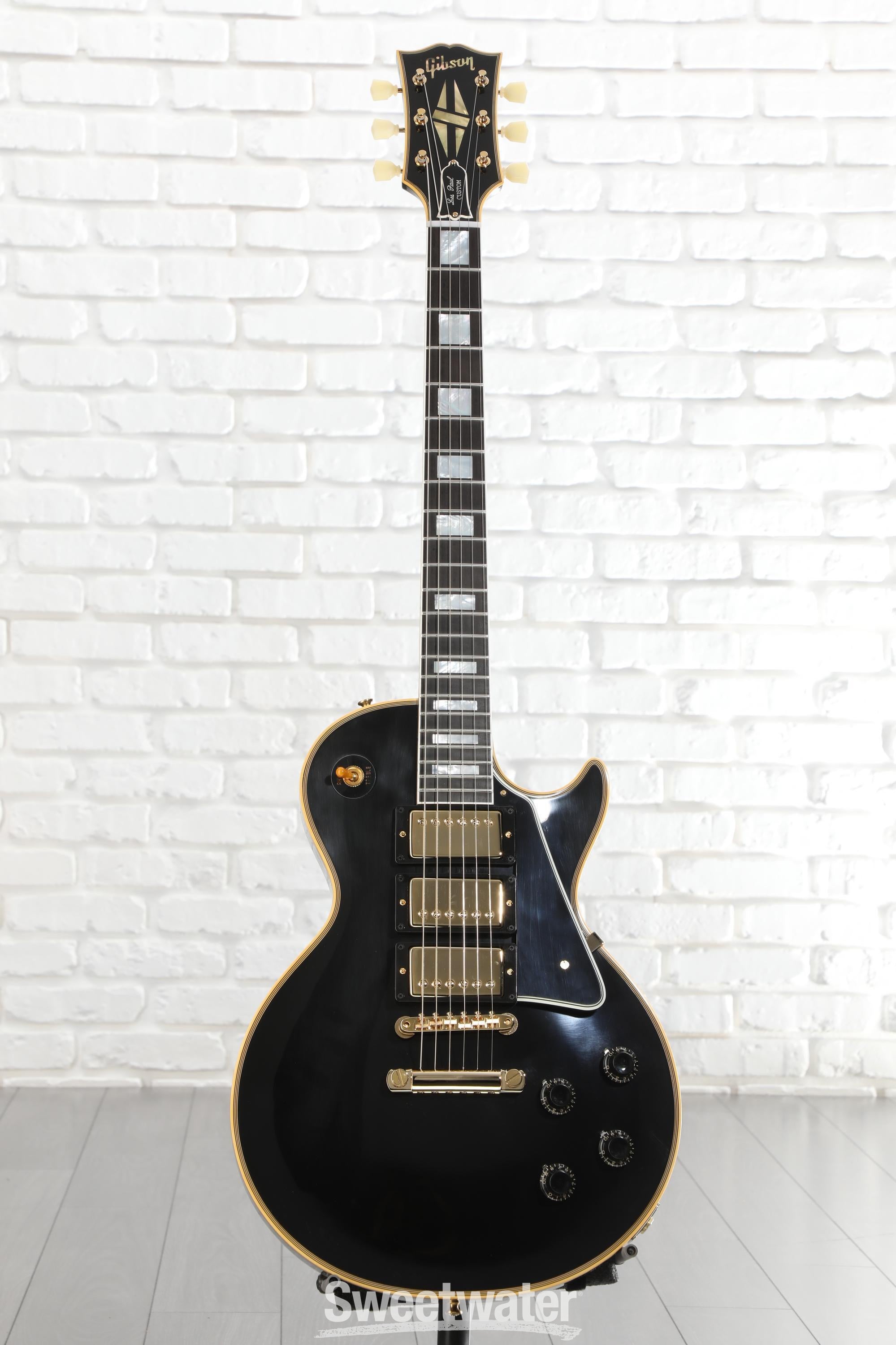 Gibson Custom 1957 Les Paul Custom Reissue Electric Guitar - Ebony