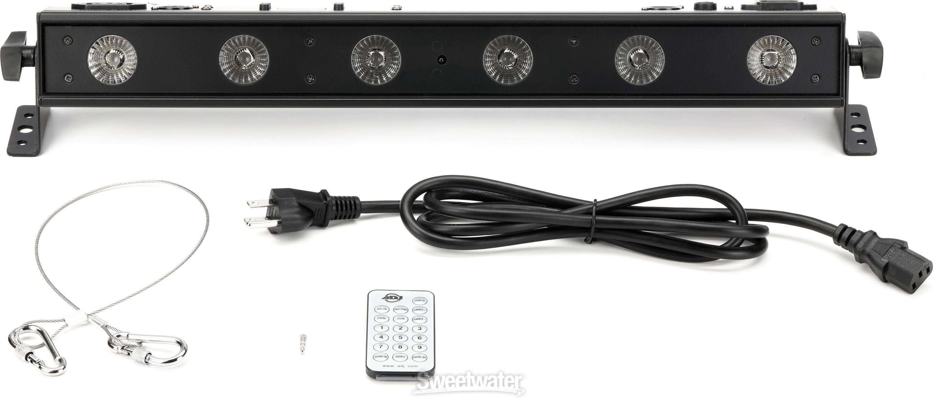 ADJ UB 6H 1/2-Meter 6-LED RGBWA+UV LED Bar | Sweetwater