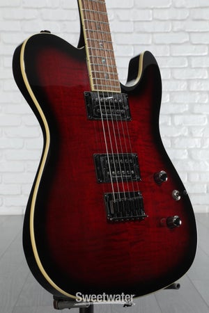 Photo of Fender Special Edition Custom Telecaster FMT HH - Black Cherry Burst
