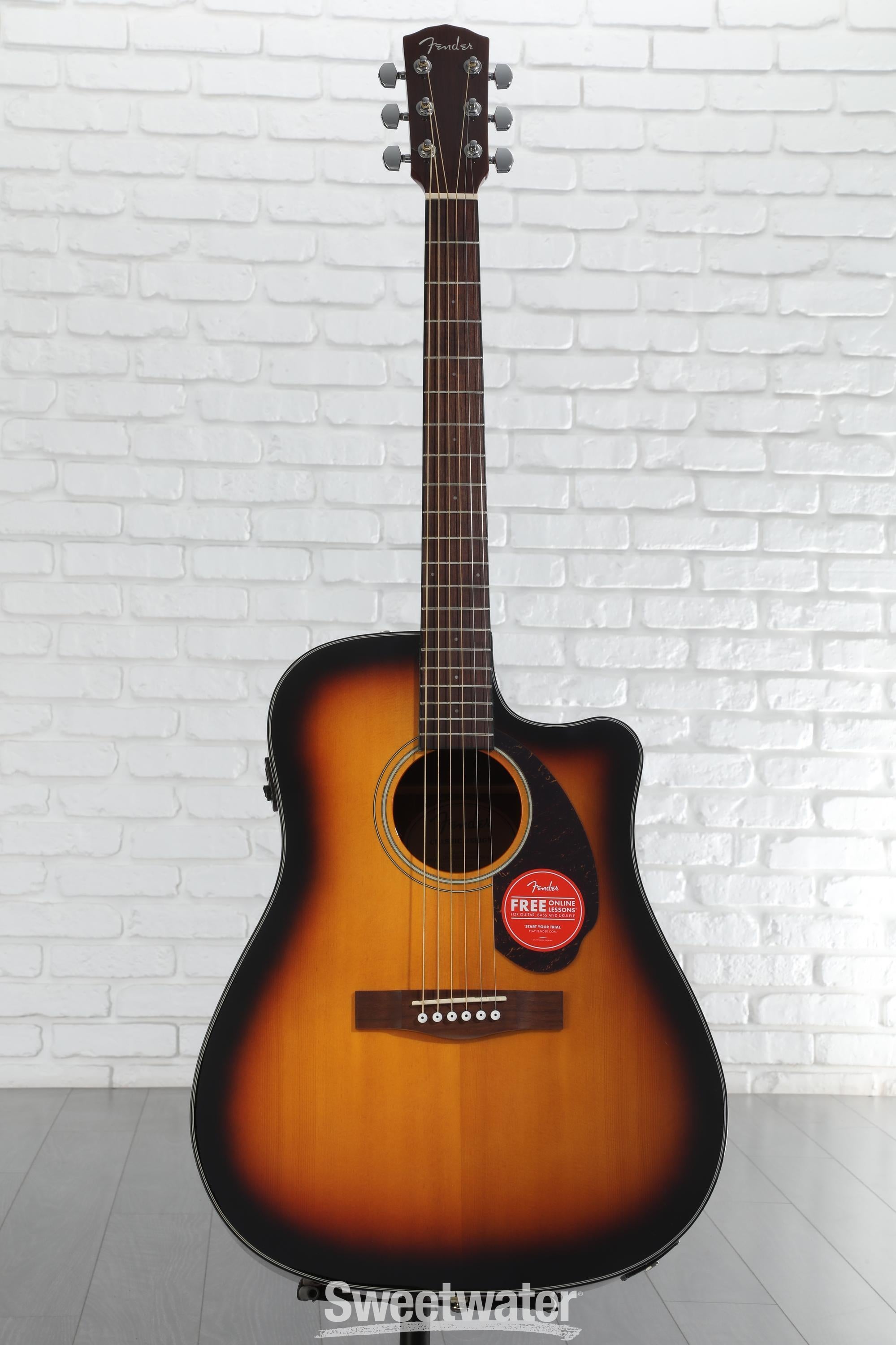 Fender CD-140SCE Dreadnought Acoustic-Electric Guitar
