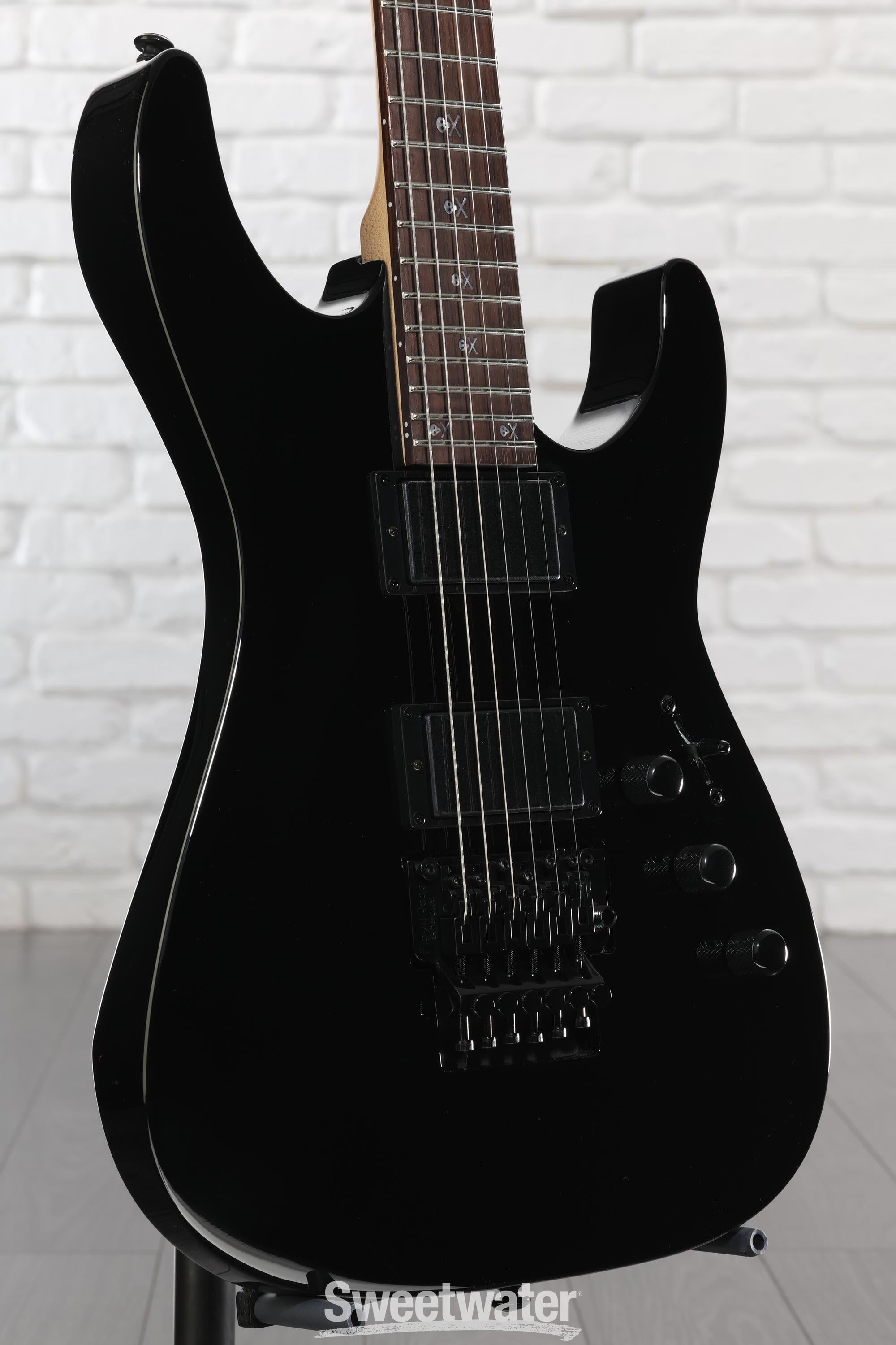 ギター ESP LKH202BLKLH LTD Kirk Hammett R003-01 ESP LTD Kirk Hammett Signature KH-202 - Black | Sweetwater