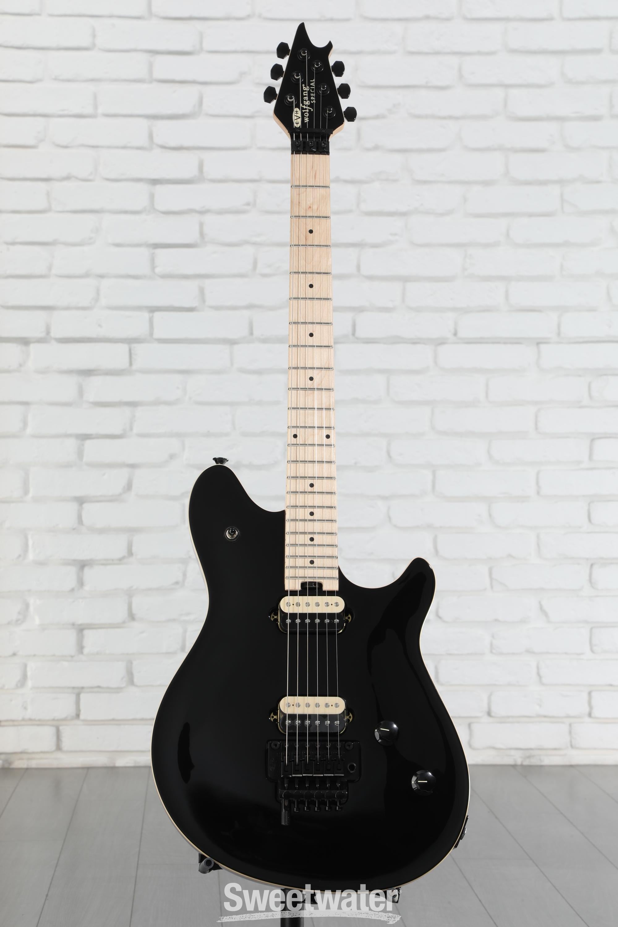 EVH Wolfgang Special Electric Guitar - Gloss Black | Sweetwater
