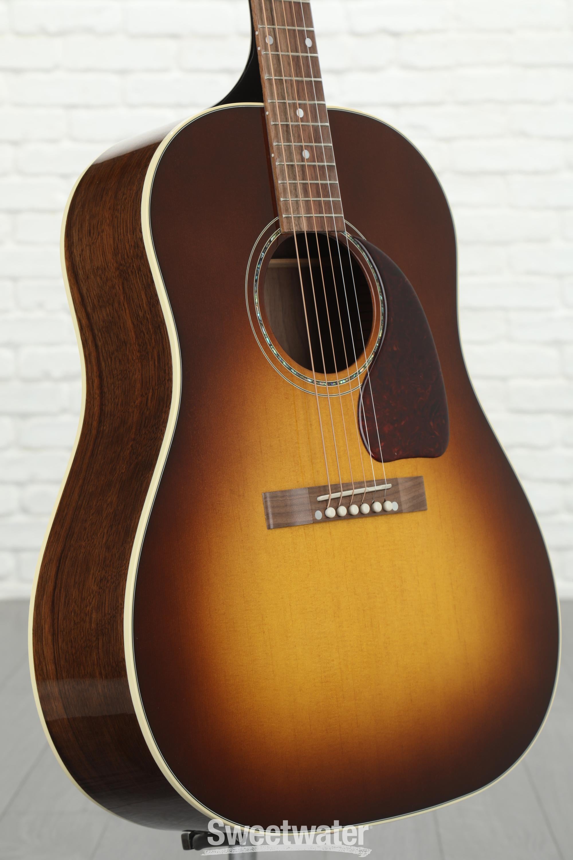 Gibson Acoustic J-15 Standard Walnut Acoustic-Electric Guitar - Walnut Burst