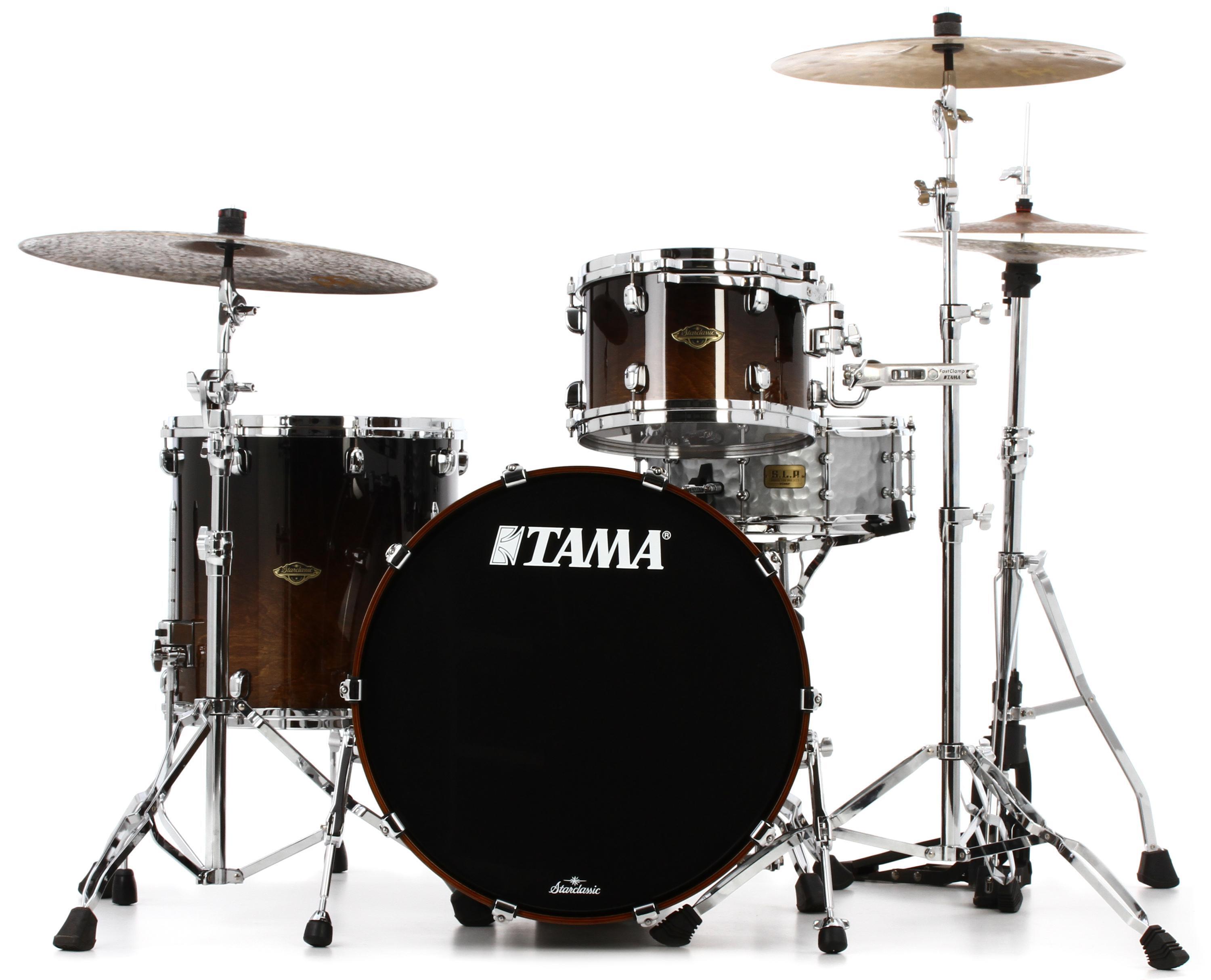 Tama Starclassic Walnut/Birch WBS32RZS 3-piece Shell Pack - Transparent  Mocha Fade