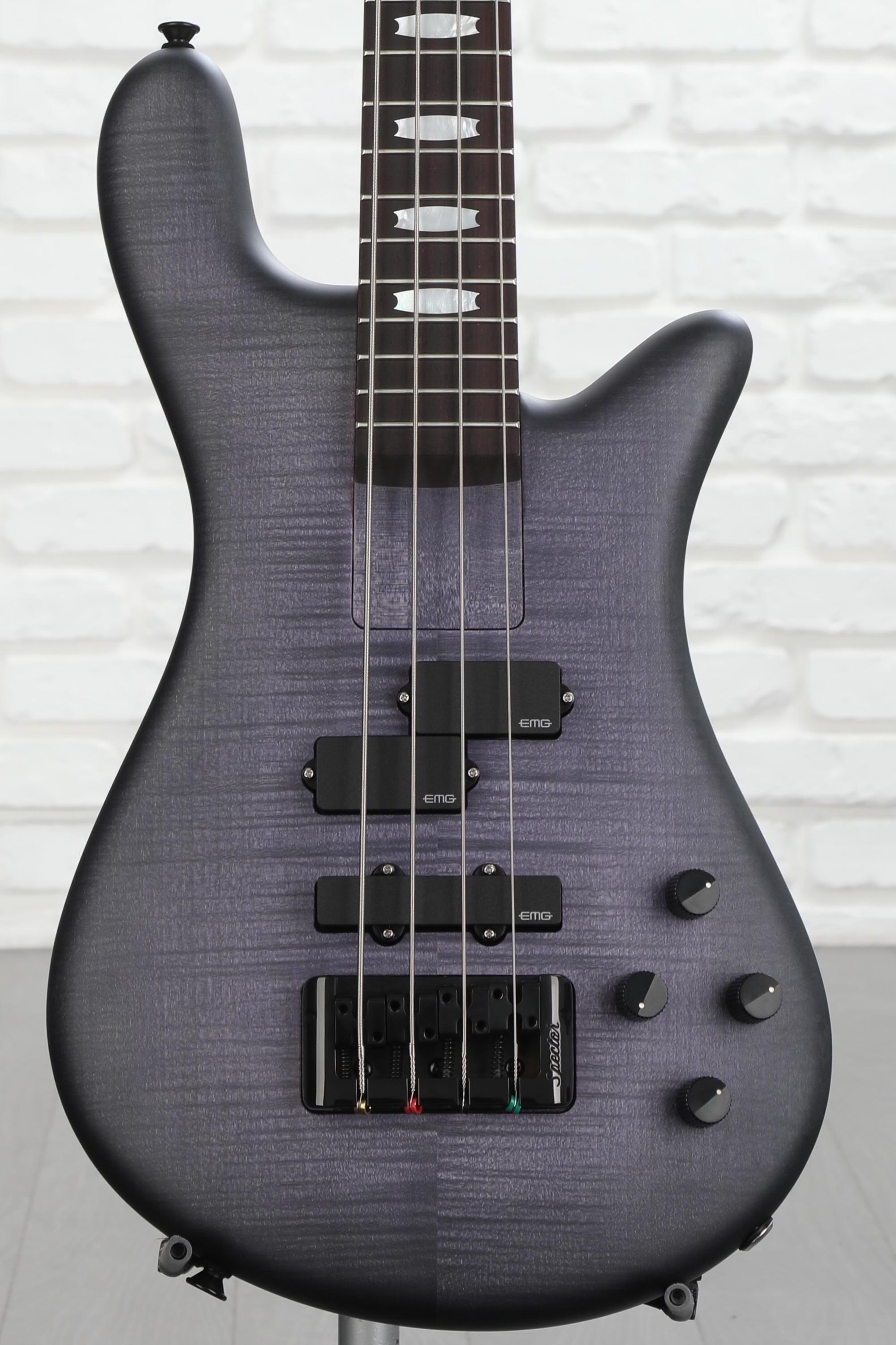 ベース Spector Euro 4 LX PW MPK Gloss Limited Spector Euro 4 LX Bass Guitar - Black Cherry Gloss | Sweetwater