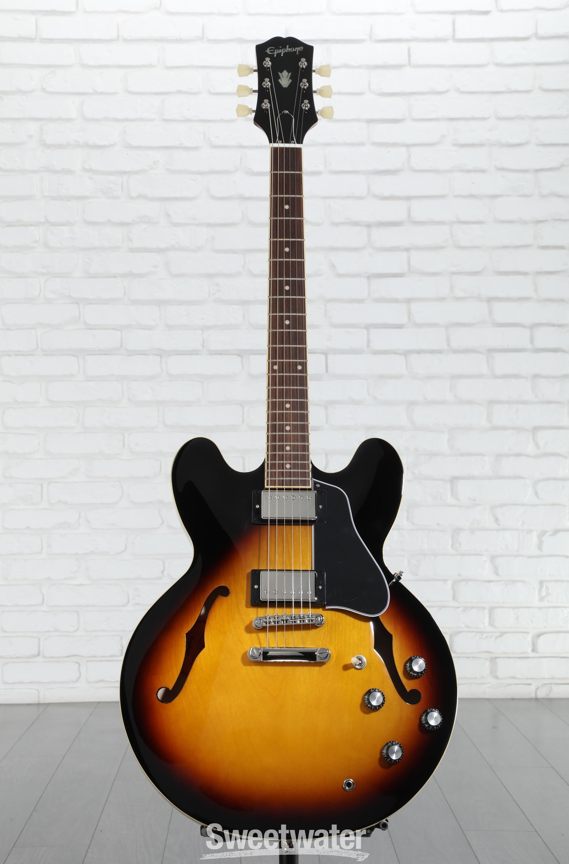 Epiphone ES-335 サンバースト Epiphone 1962 ES-335 Reissue Semi-Hollow Electric Guitar Vintage
