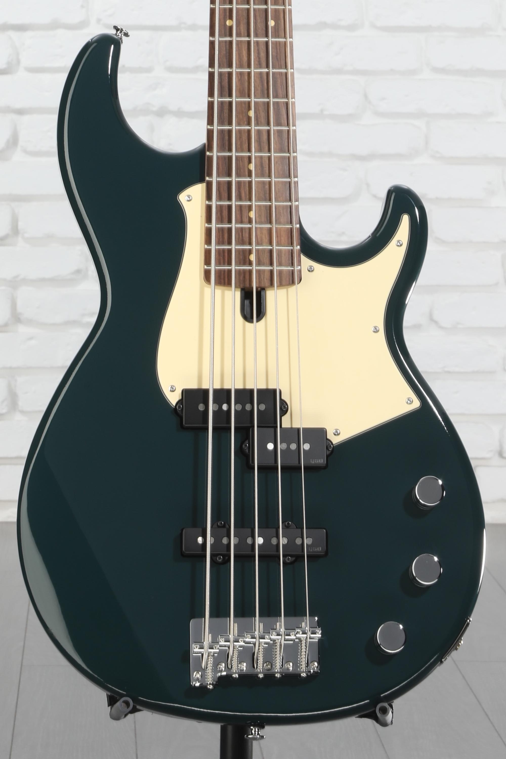 ベース YAMAHA bb435 TB Yamaha BB435 5-string Bass Guitar - Teal Blue | Sweetwater