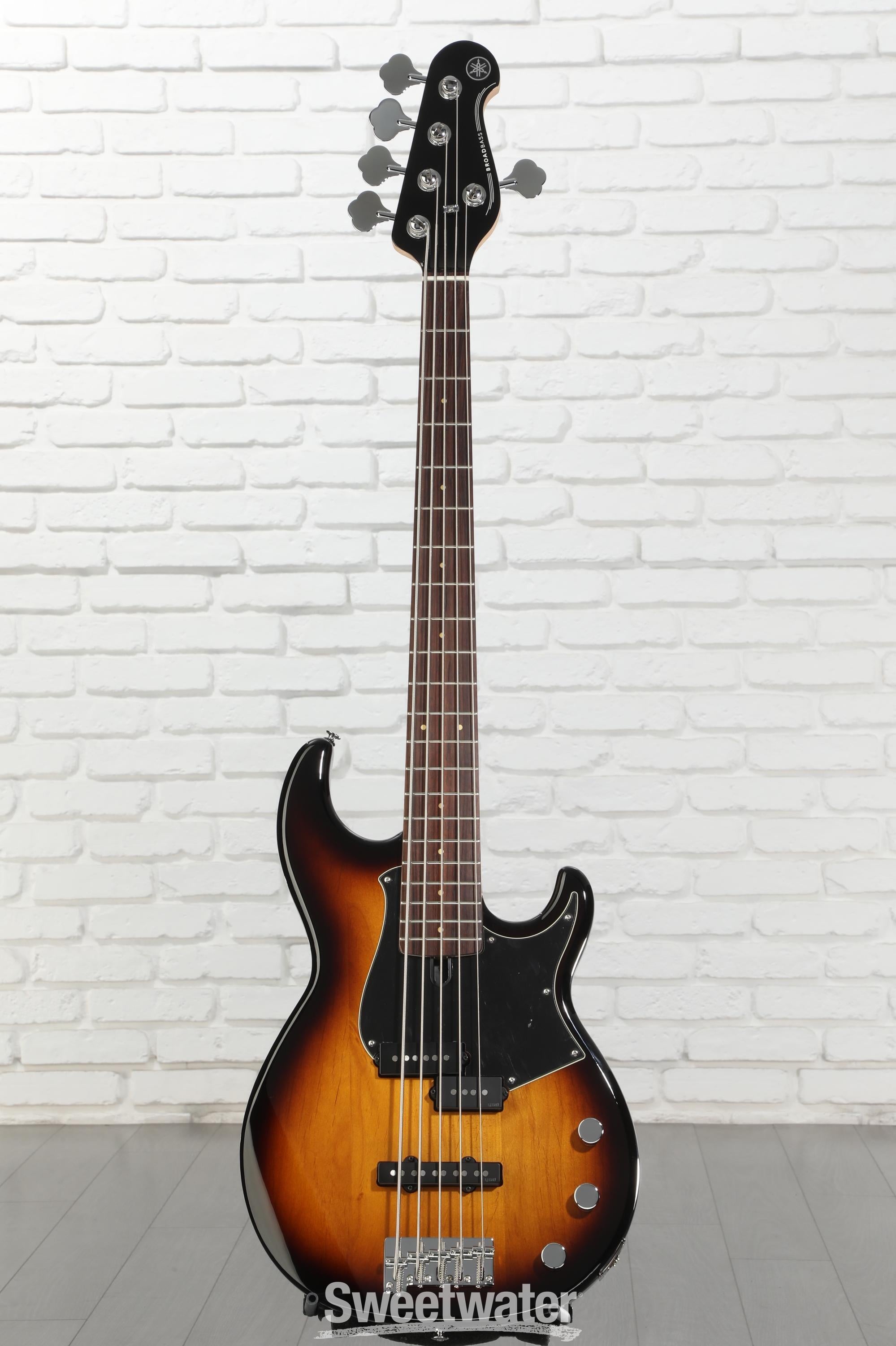Yamaha BB435 5-string Bass Guitar - Tobacco Brown Sunburst