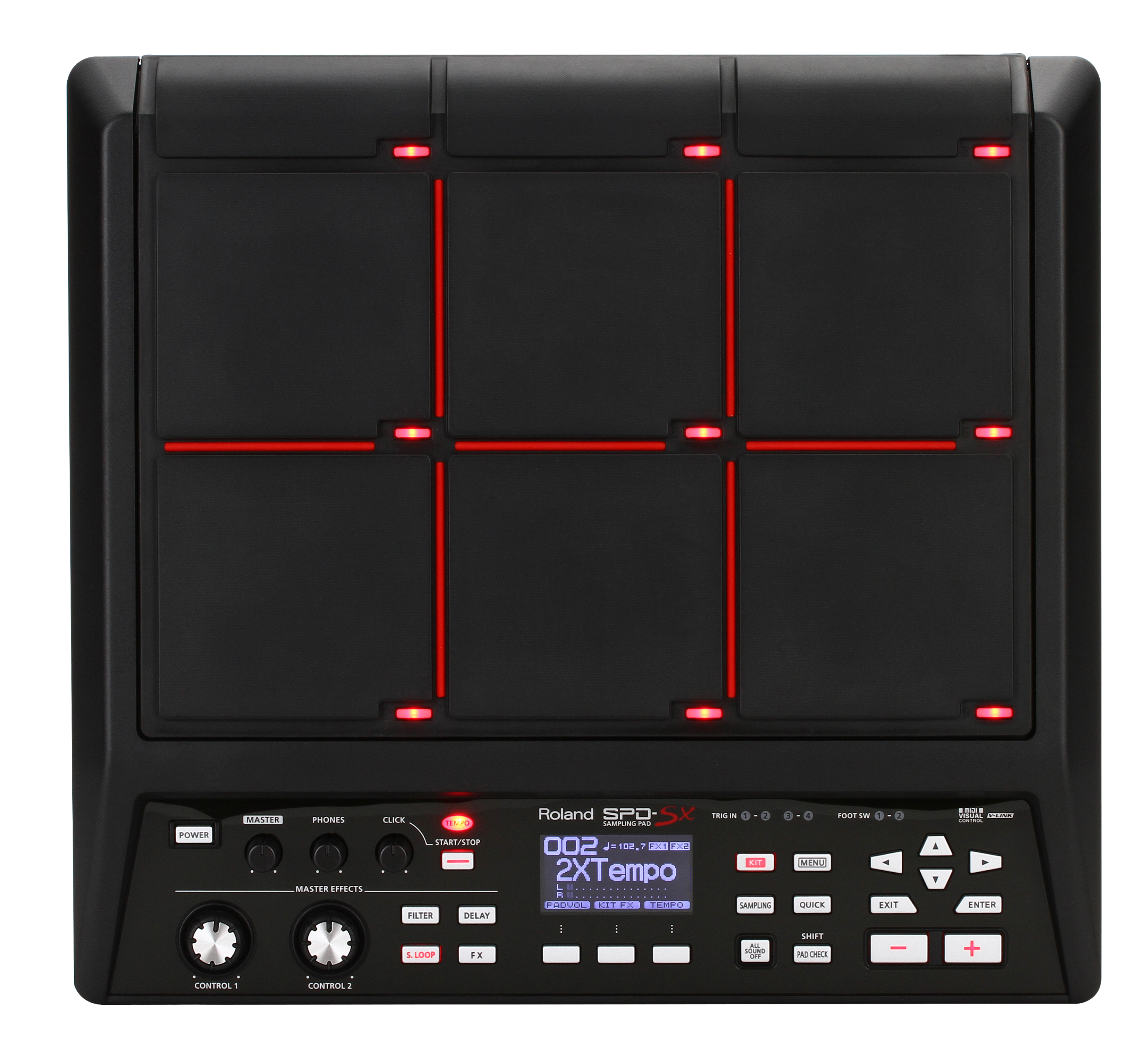 Roland SPD-SX Sampling Percussion Pad | Sweetwater