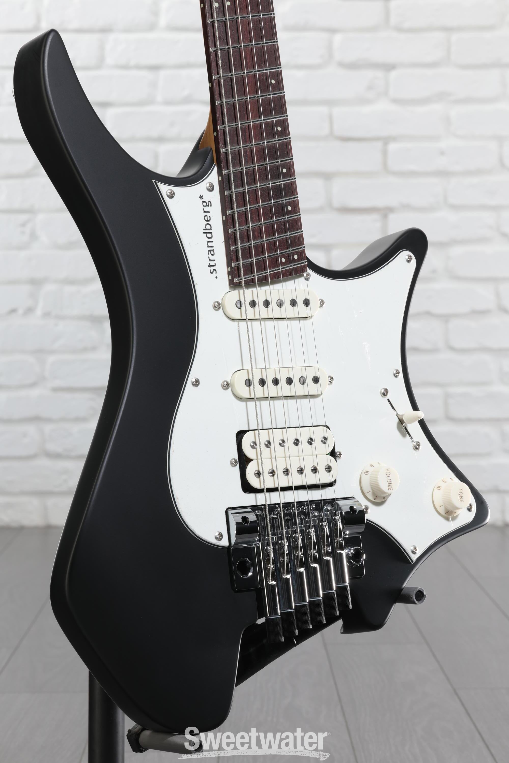 Strandberg Boden Classic NX 6 Tremolo Electric Guitar - Black