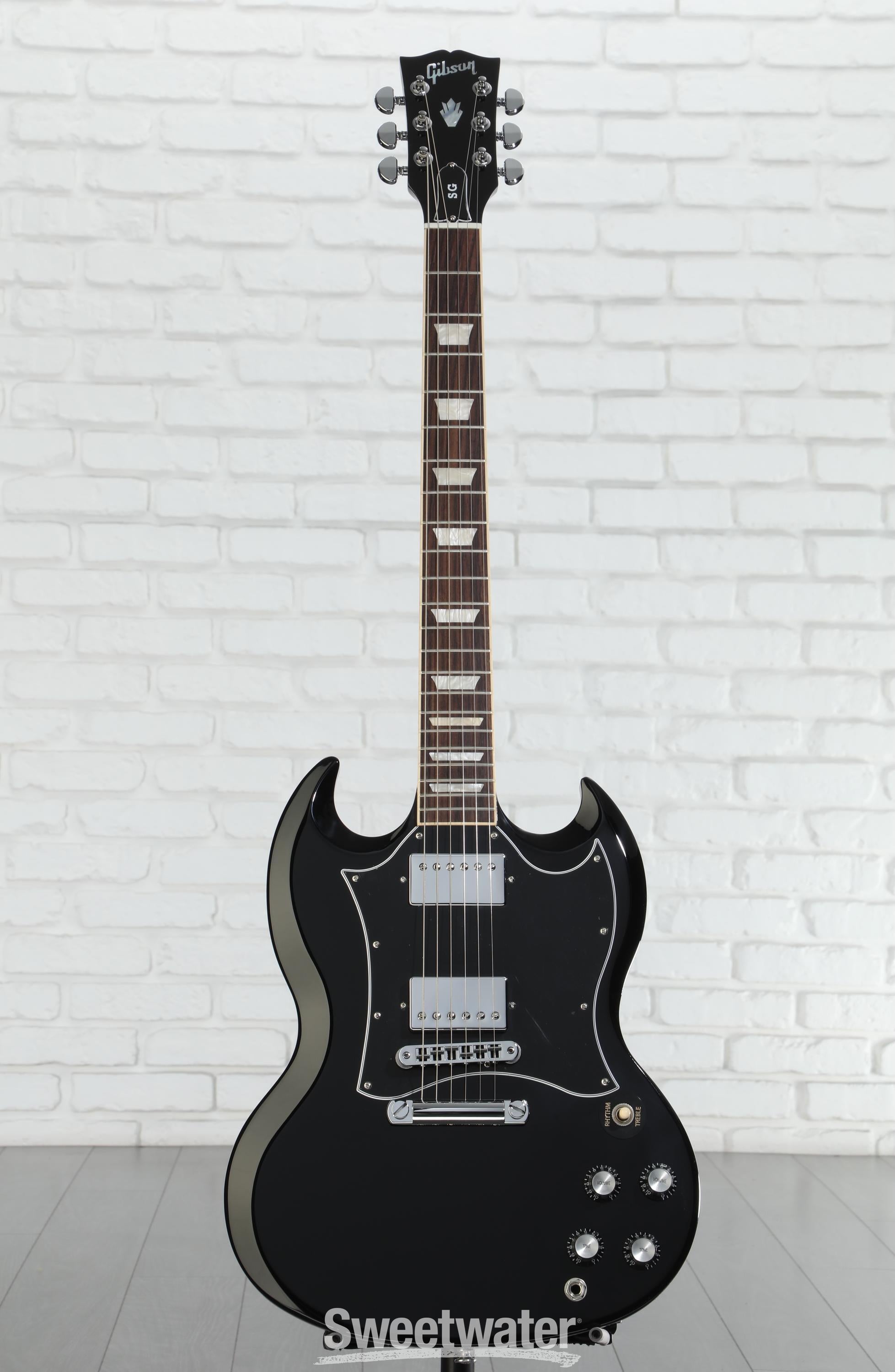 Gibson SG Standard Electric Guitar - Ebony | Sweetwater