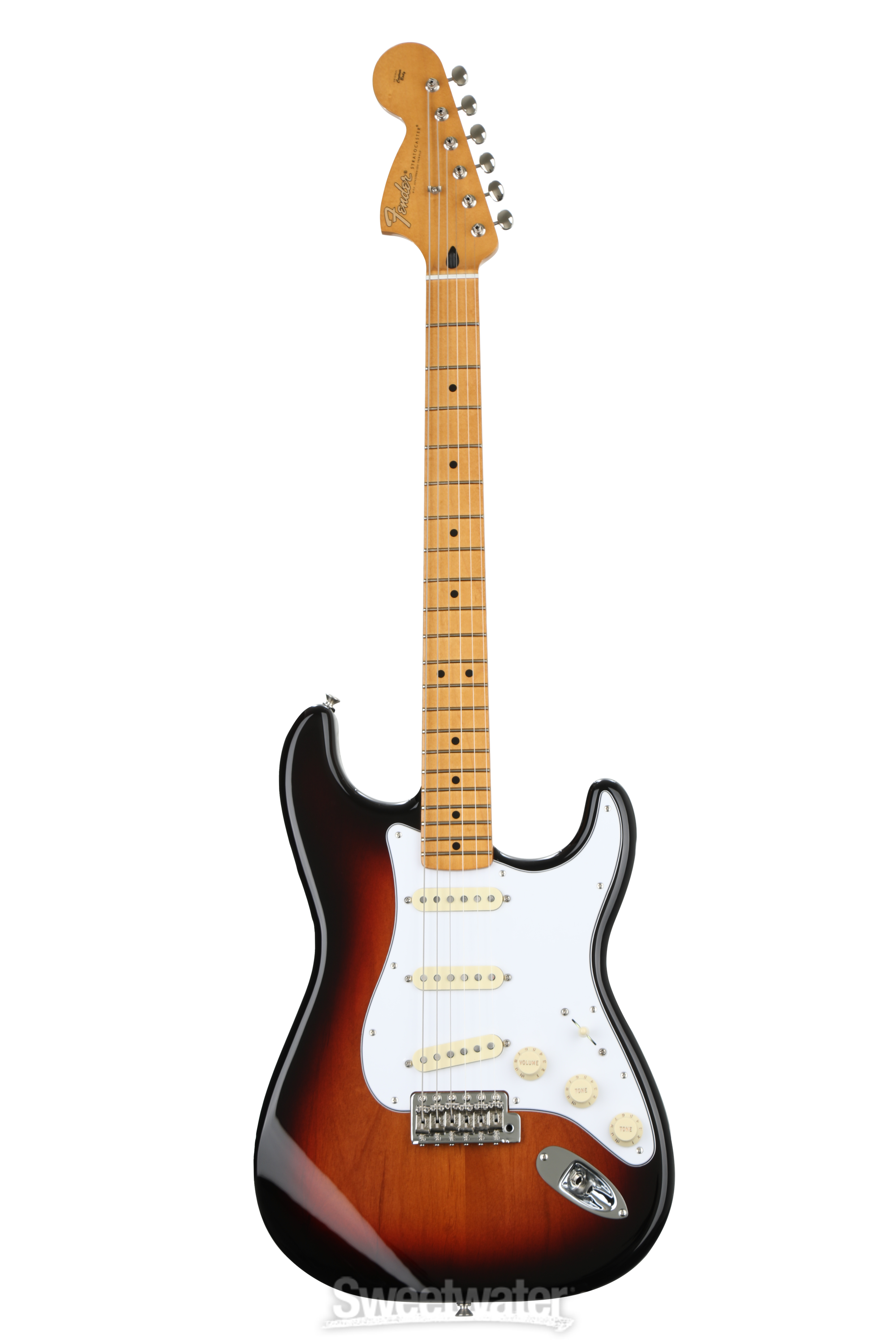 Fender Jimi Hendrix Stratocaster - 3-Tone Sunburst with Maple Fender Jimi Hendrix Stratocaster - 3-Tone Sunburst with Maple