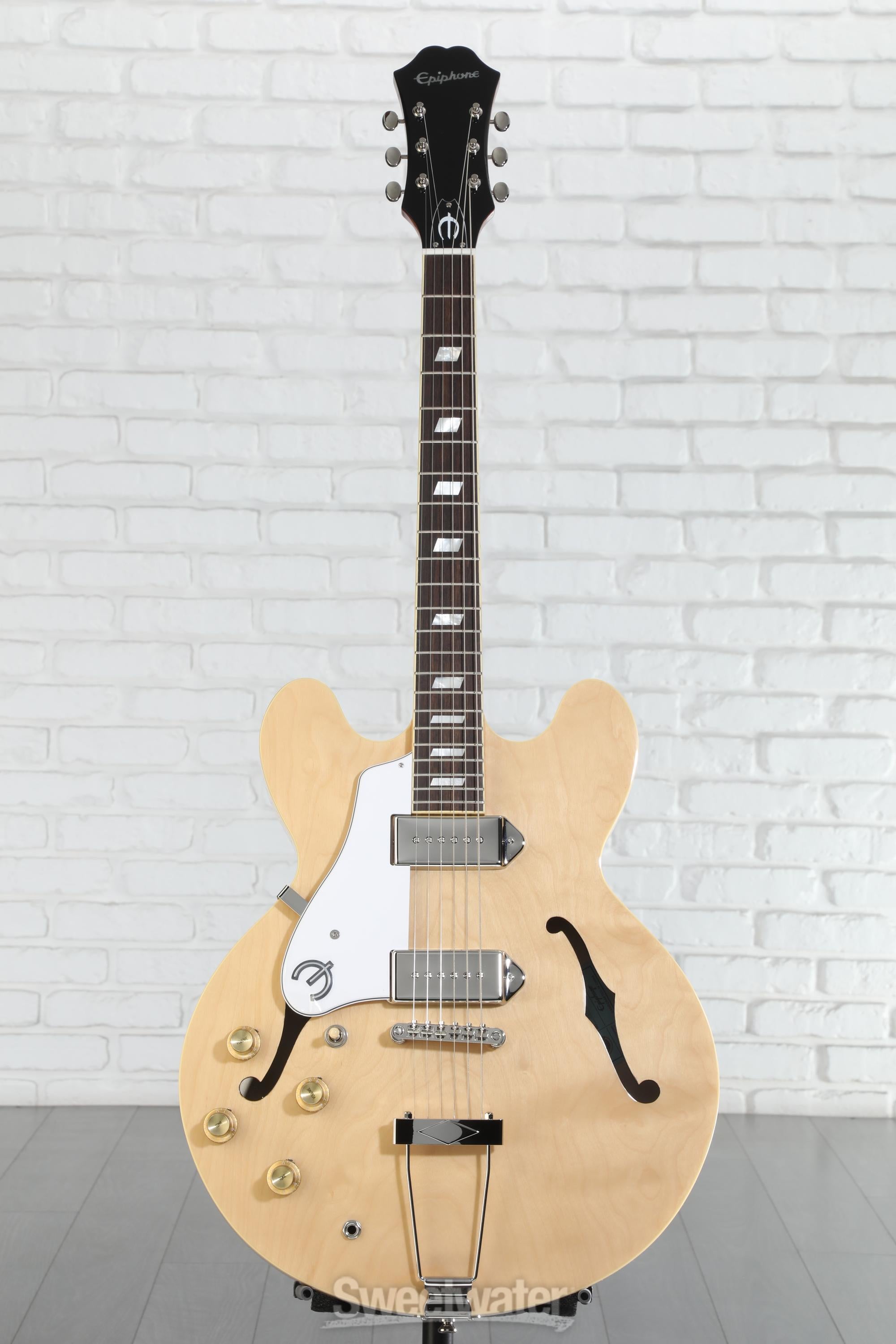 Epiphone Casino エレキギター　レフティー　2015 2015 Epiphone Casino Hollowbody Electric Guitar Natural Finish