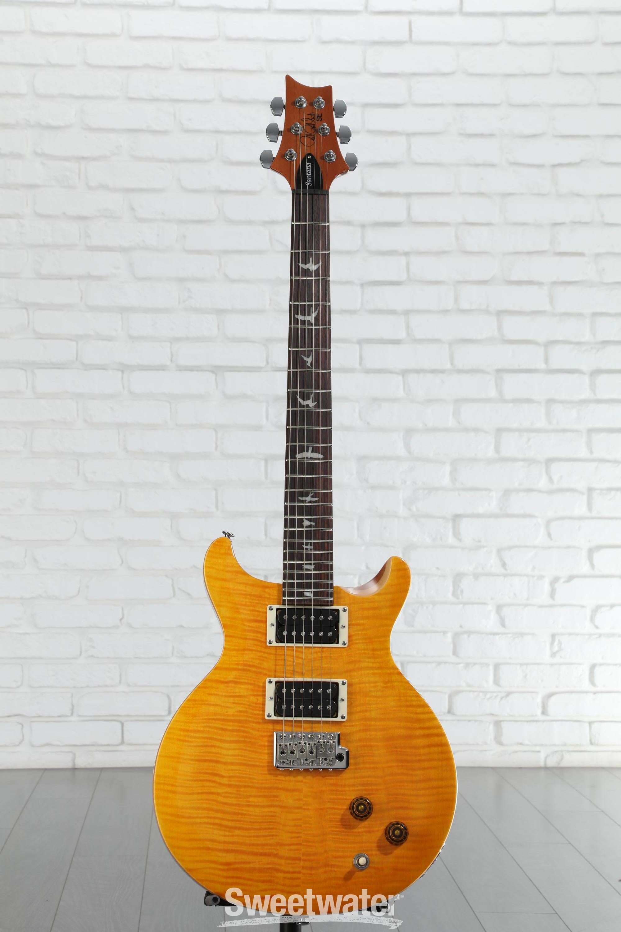 PRS SE SANTANAのSantana Yellowモデル 【送料込み】 PRS SE Santana Electric Guitar - Santana Yellow Reviews