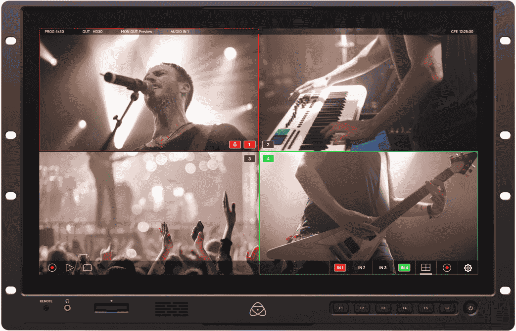 Atomos Shogun AV-19 4K Rack Monitor/Recorder/Switcher