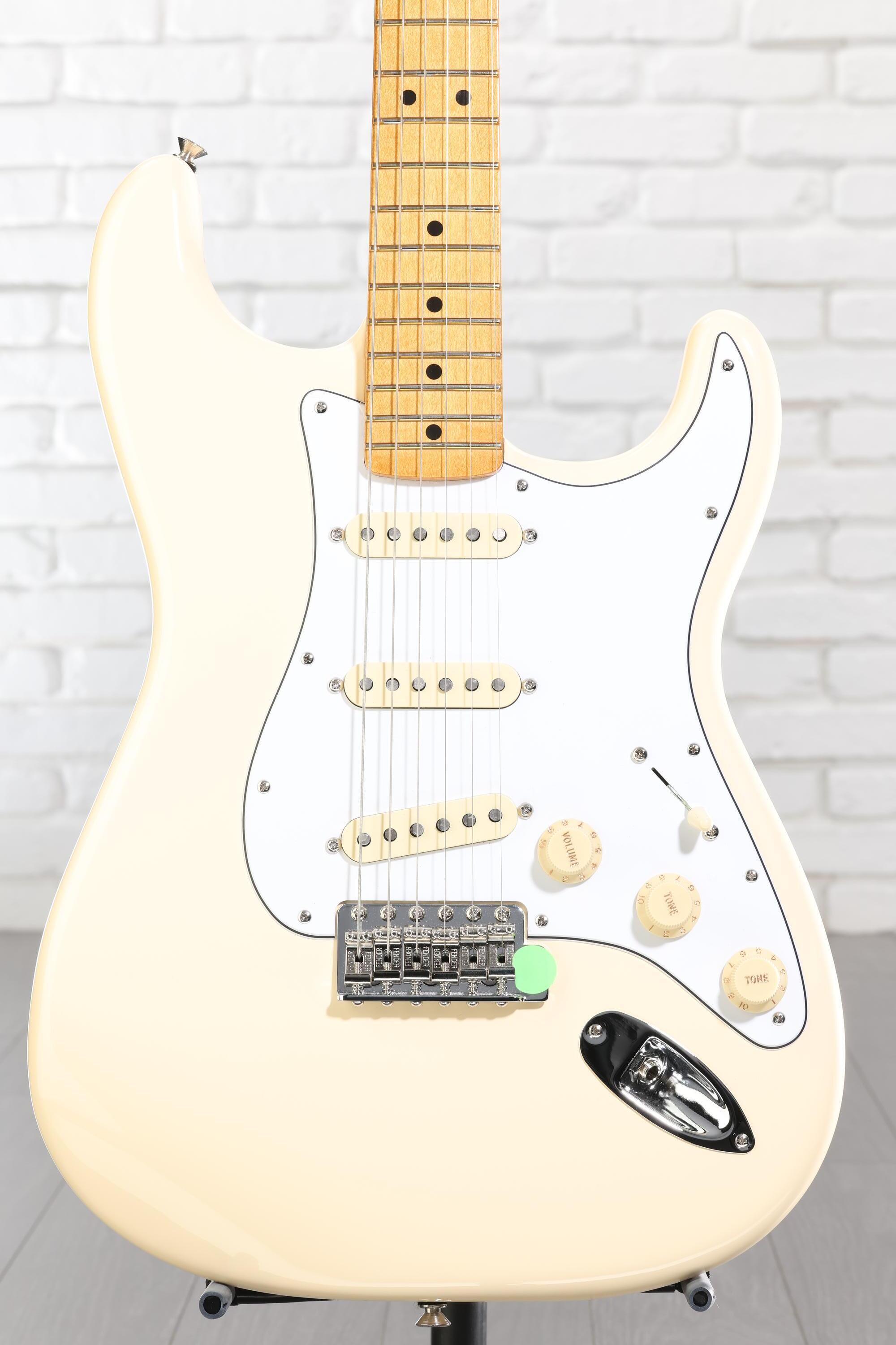 Fender Jimi Hendrix Stratocaster - Olympic White with Maple