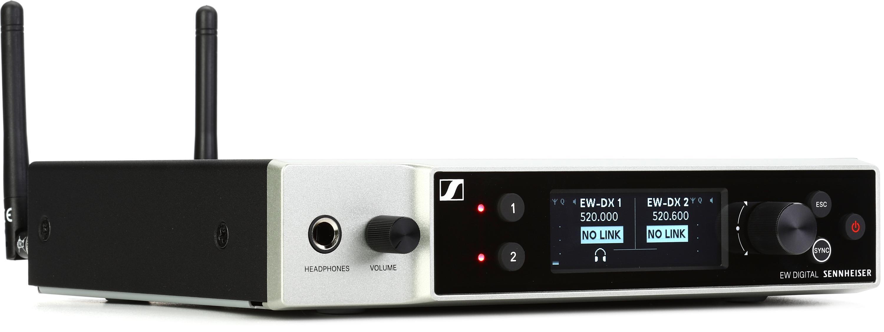 Sennheiser EW DX EM 2 Wireless Receiver R1 9 Band Sweetwater