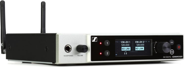 Sennheiser EW-DX EM 2 Wireless Receiver - R1-9 Band