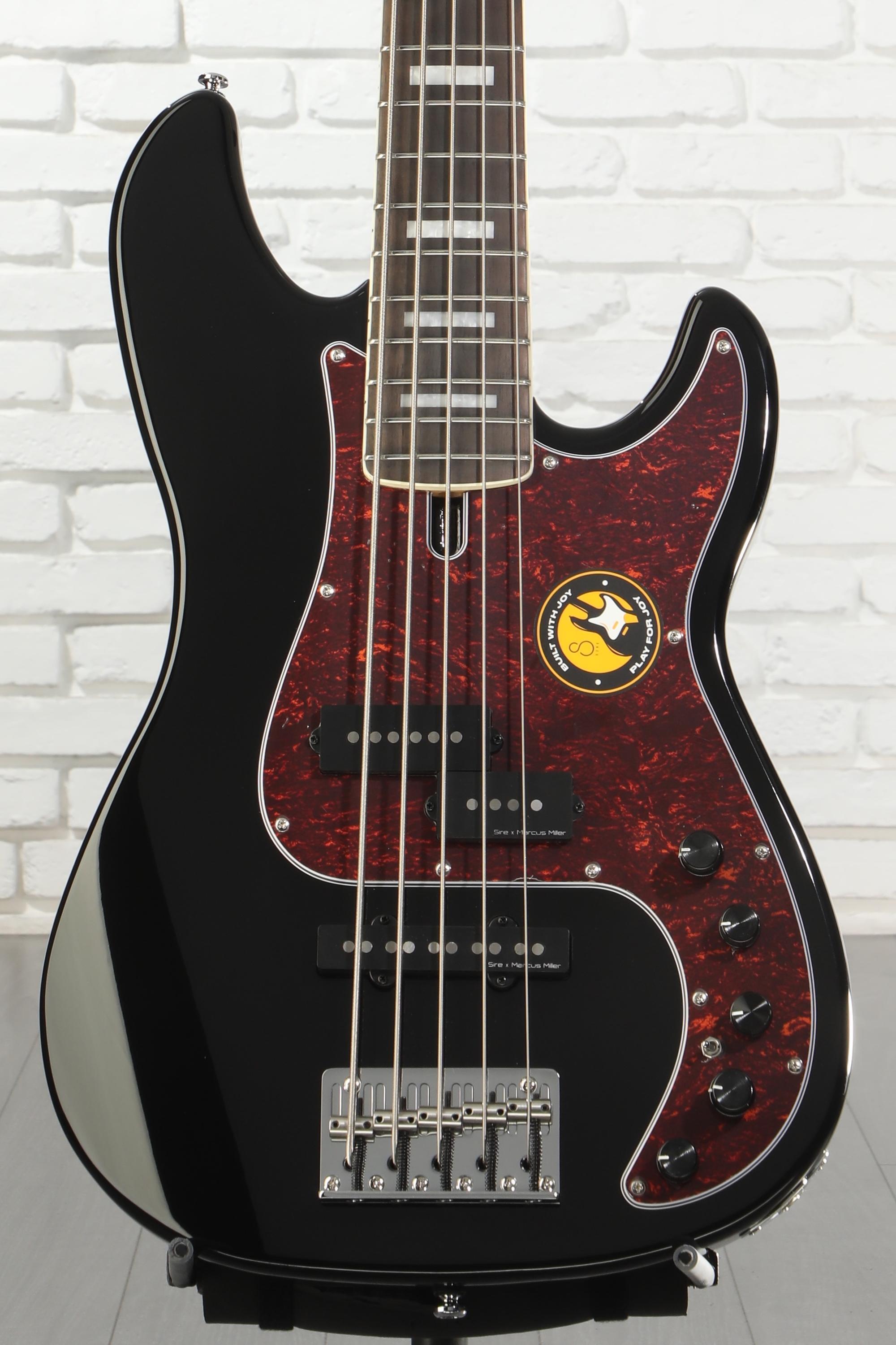 Sire Marcus Miller P7 Alder 5-string Bass Guitar - Black | Sweetwater