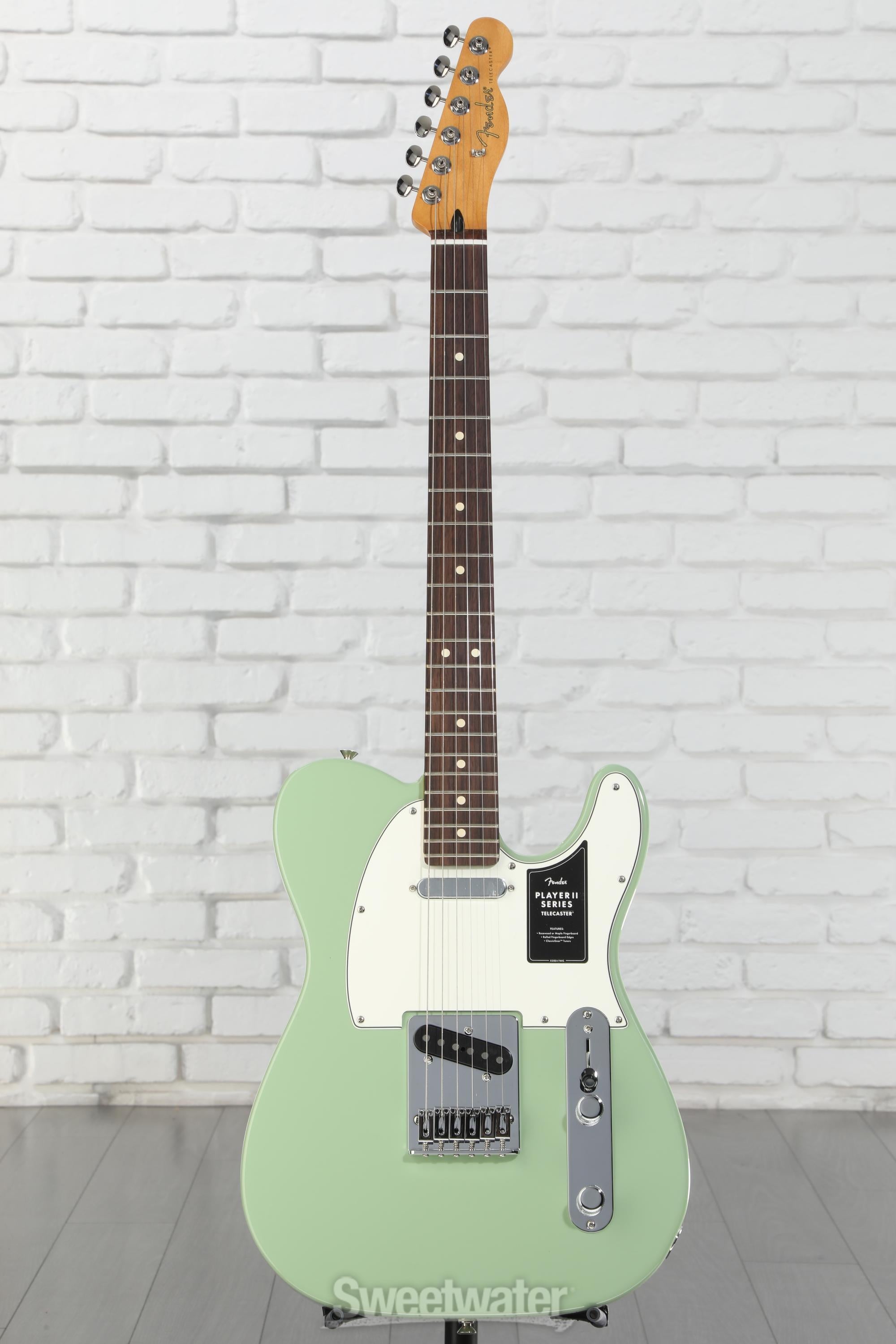 ギター Fender Player II Telecaster Birch Green Fender Player II Telecaster Electric Guitar Birch Green