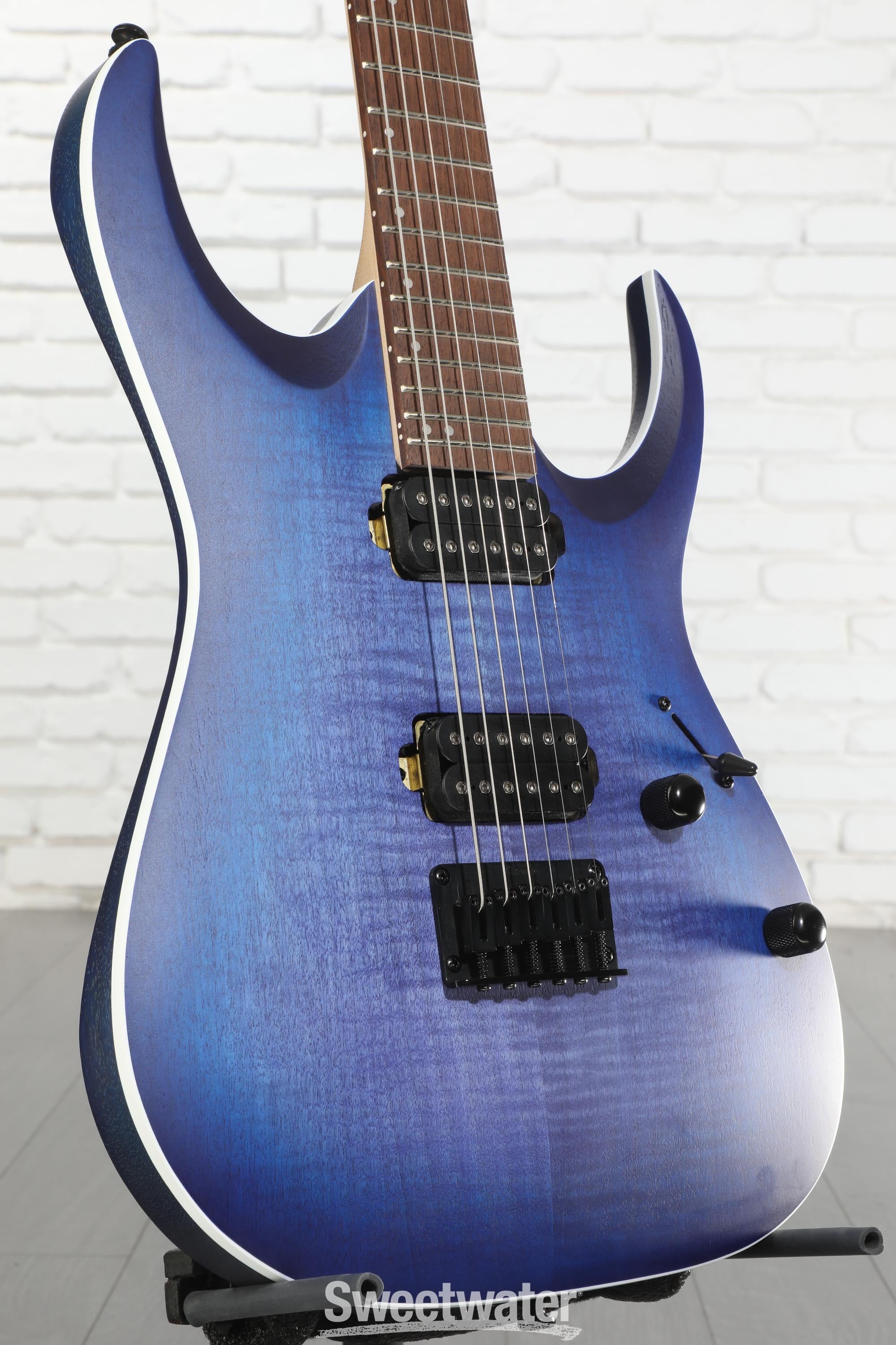 Ibanez RGA42FM - Blue Lagoon Burst Flat | Sweetwater