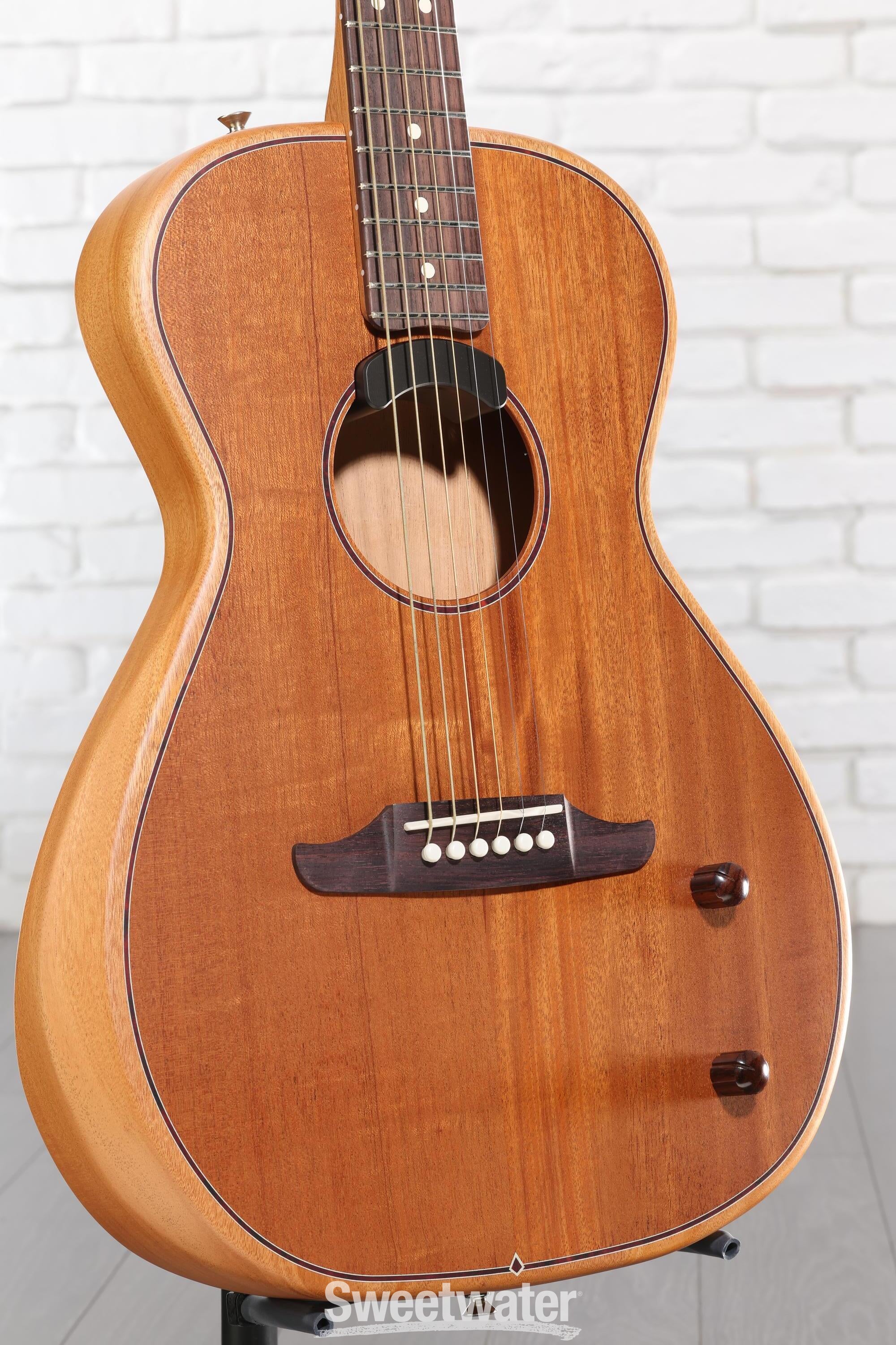 Photo of Fender Highway Series Parlor Acoustic-electric Guitar - Mahogany