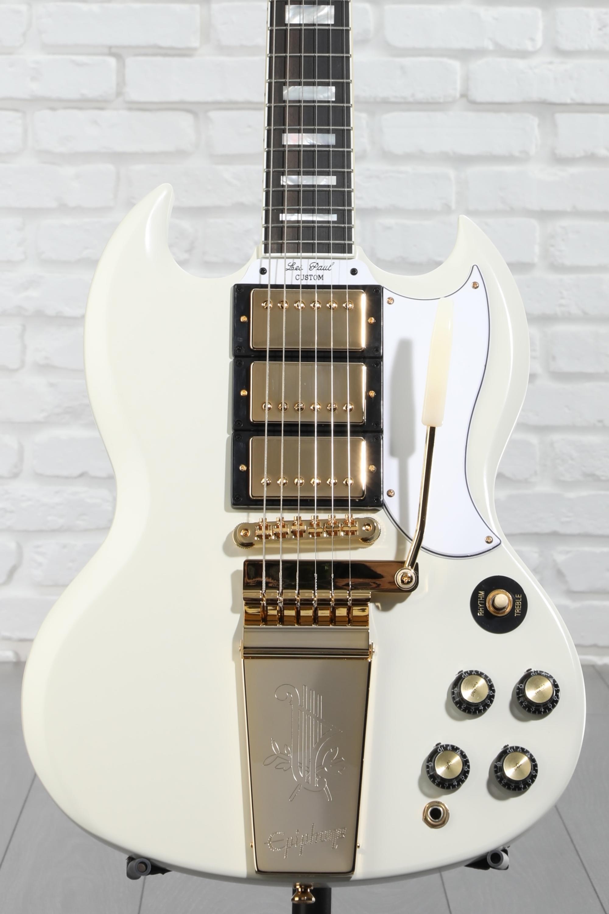Epiphone 1963 SG Custom Electric Guitar - Classic White VOS