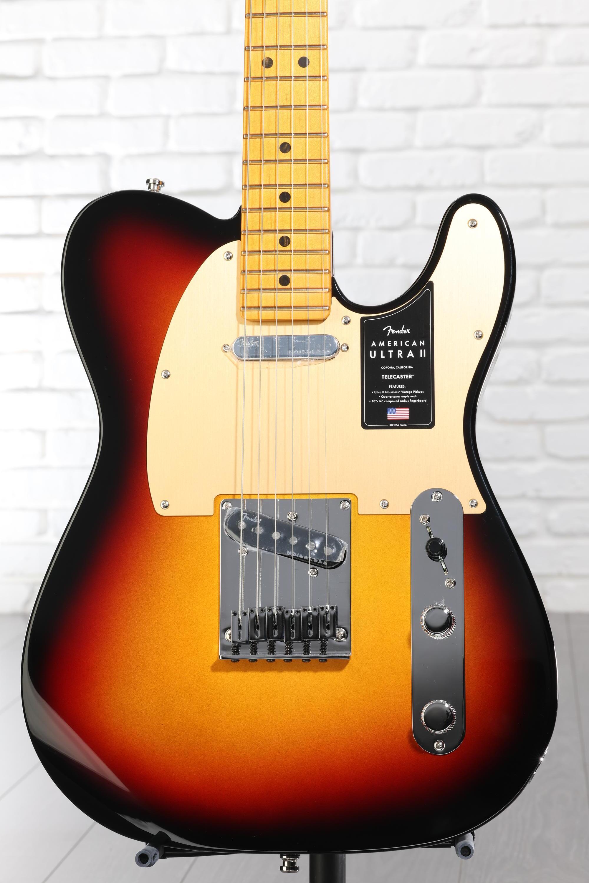 ギター American Ultra II Telecaster Fender American Ultra II Telecaster Electric Guitar - Ultraburst