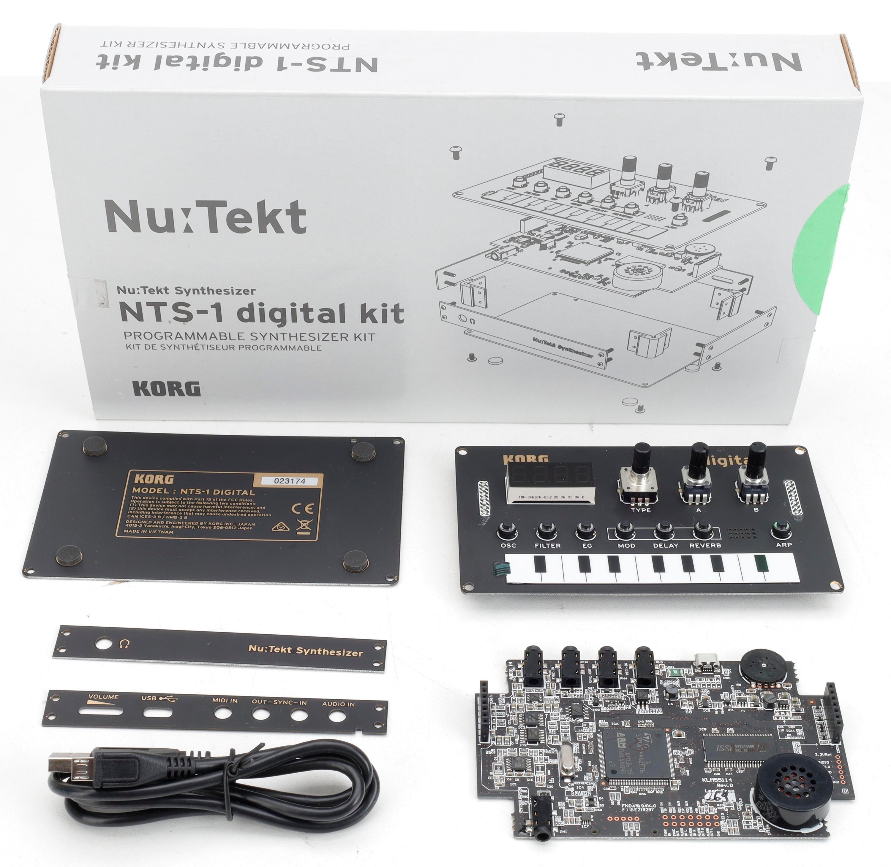 Korg Nu:tekt NTS-1 DIY Synthesizer Kit | Sweetwater