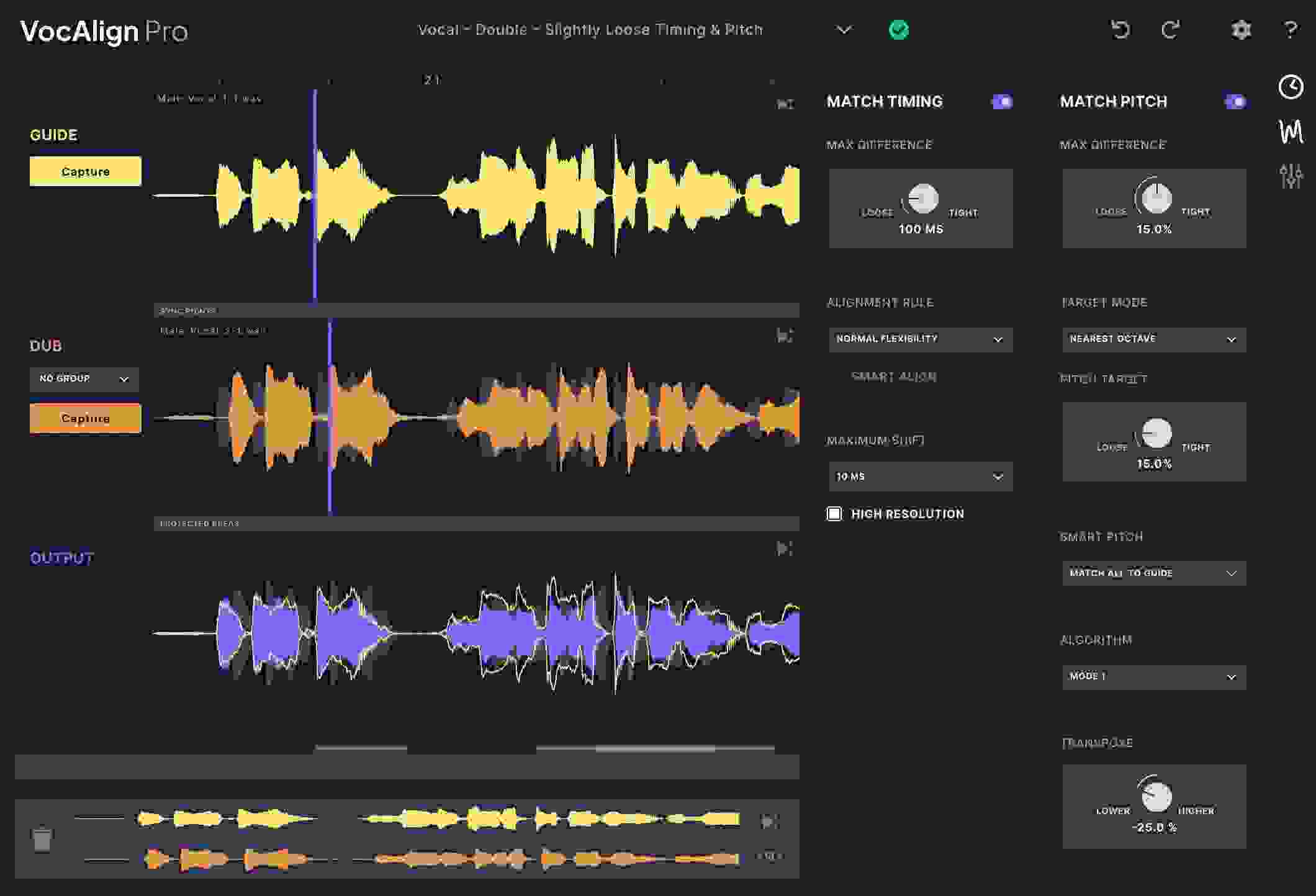 Synchro Arts VocAlign 6 Pro - Upgrade from VocAlign Standard, VocAlign Ultra, VocAlign Project 5, VocAlign Pro 4, VocAlign Project 3