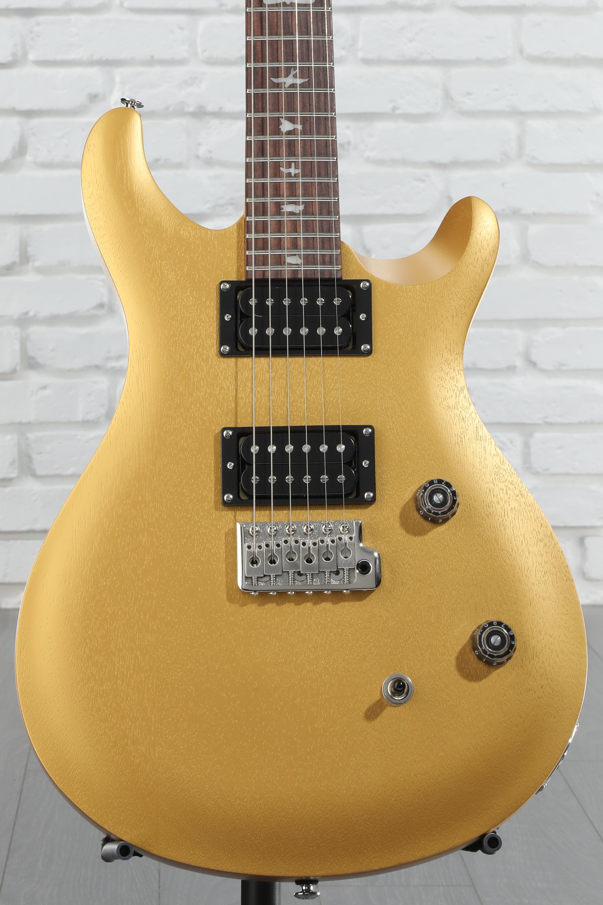 PRS SE CE 24 Standard Satin Electric Guitar - Metallic Gold