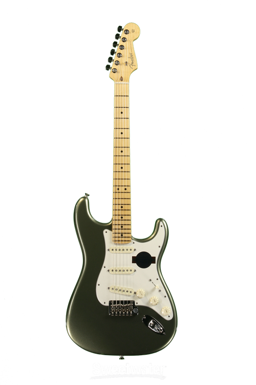 Fender American Standard Stratocaster - Jade Pearl Metallic with Maple  Fingerboard Reviews | Sweetwater