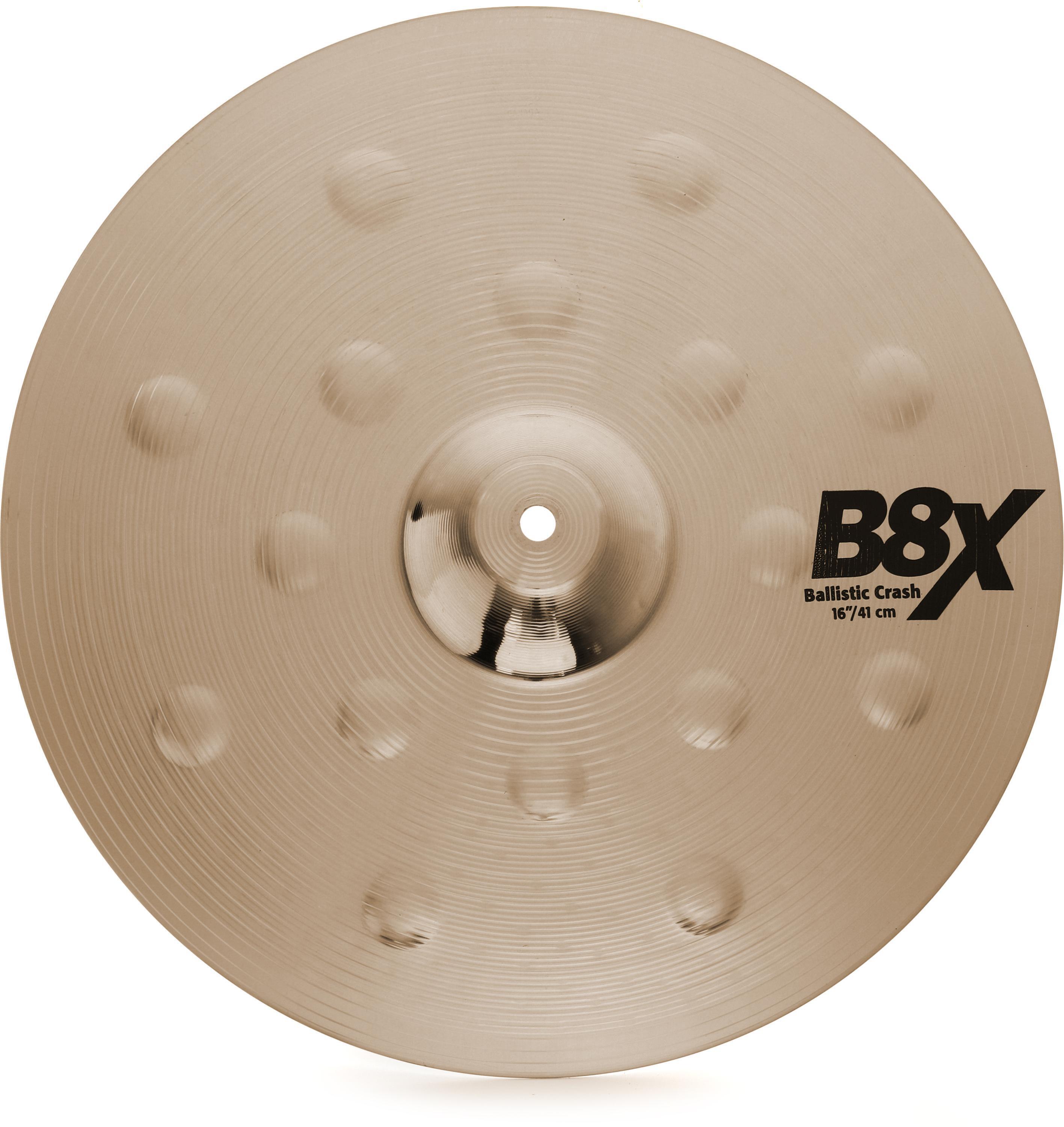 Sabian 16 inch B8X Ballistic Crash Cymbal | Sweetwater