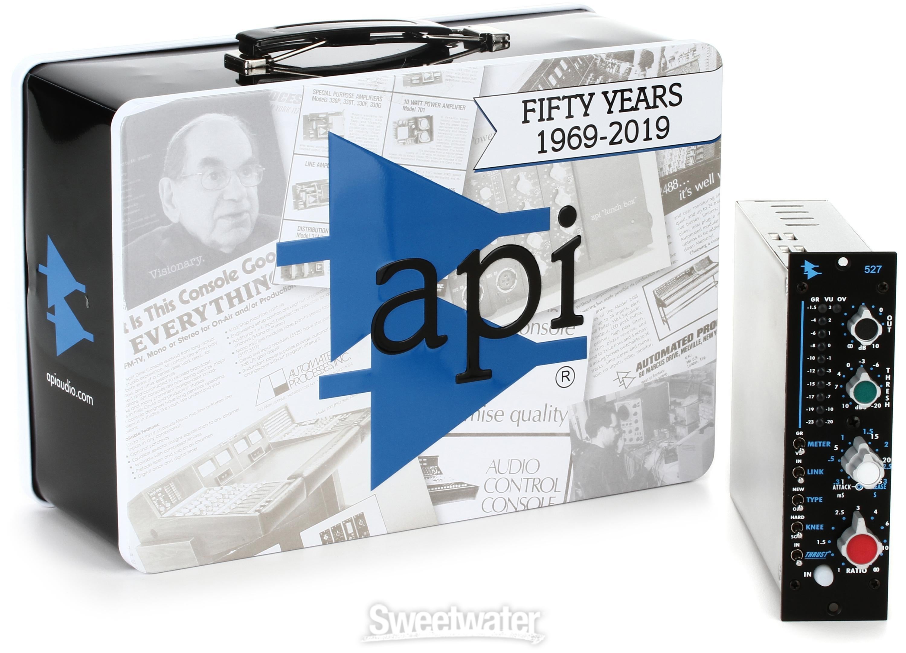API 527 500 Series Compressor/Limiter Reviews | Sweetwater