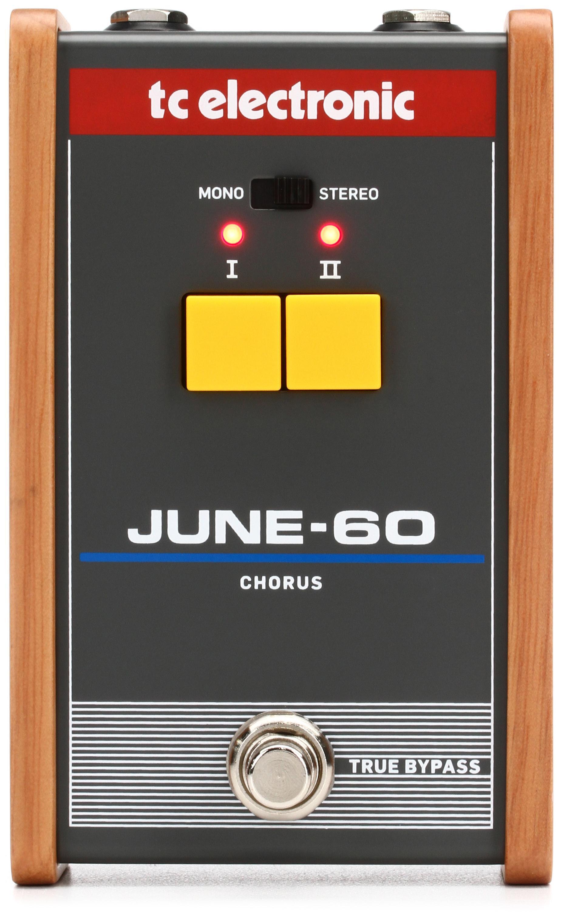 Bundled Item: TC Electronic June-60 Vintage-Analog Chorus Pedal