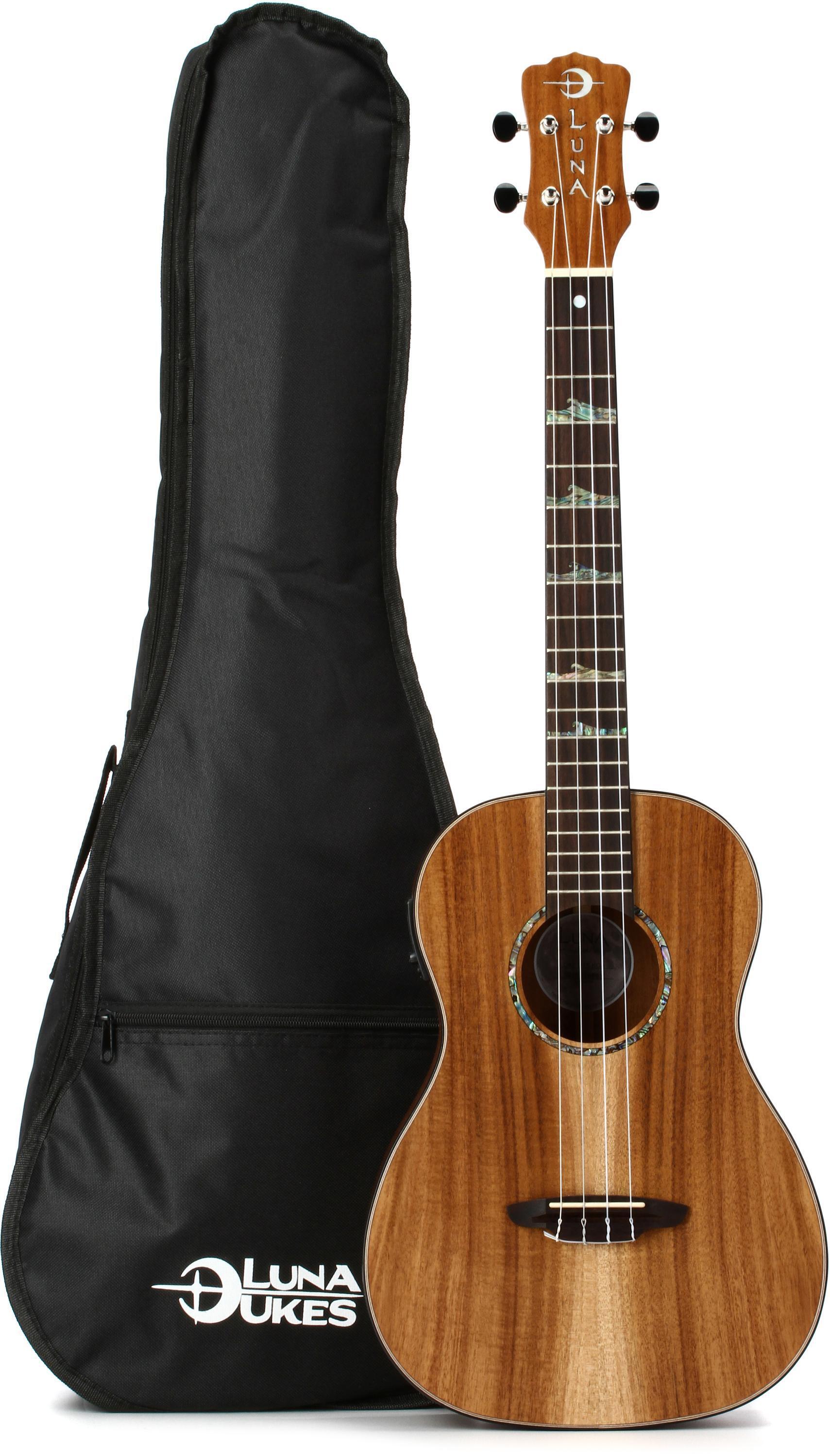 Baritone ukulele deals acoustic electric