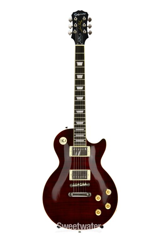 Epiphone les paul tribute deals plus black cherry