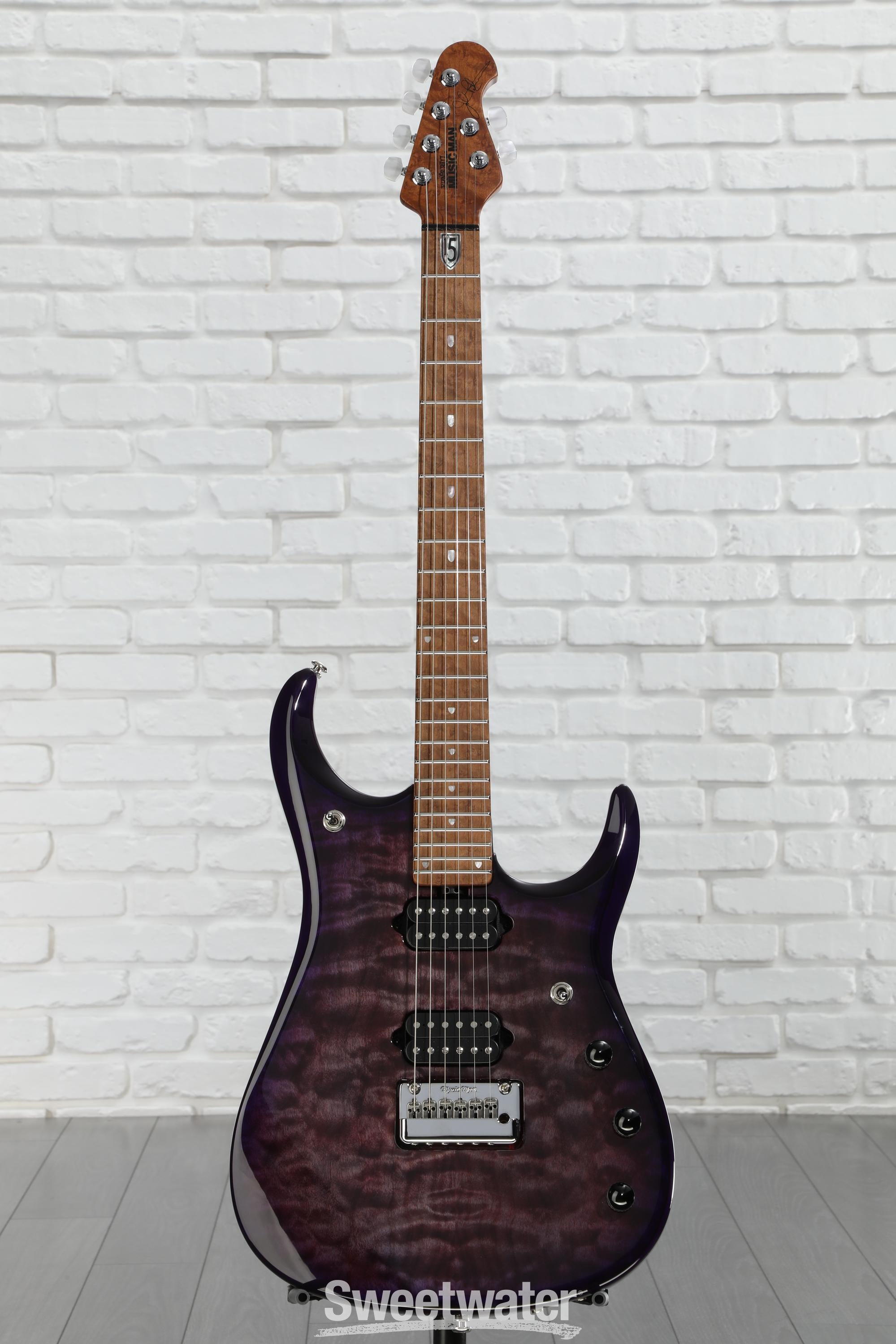 Ernie Ball Music Man JP15 Electric Guitar - Purple Nebula