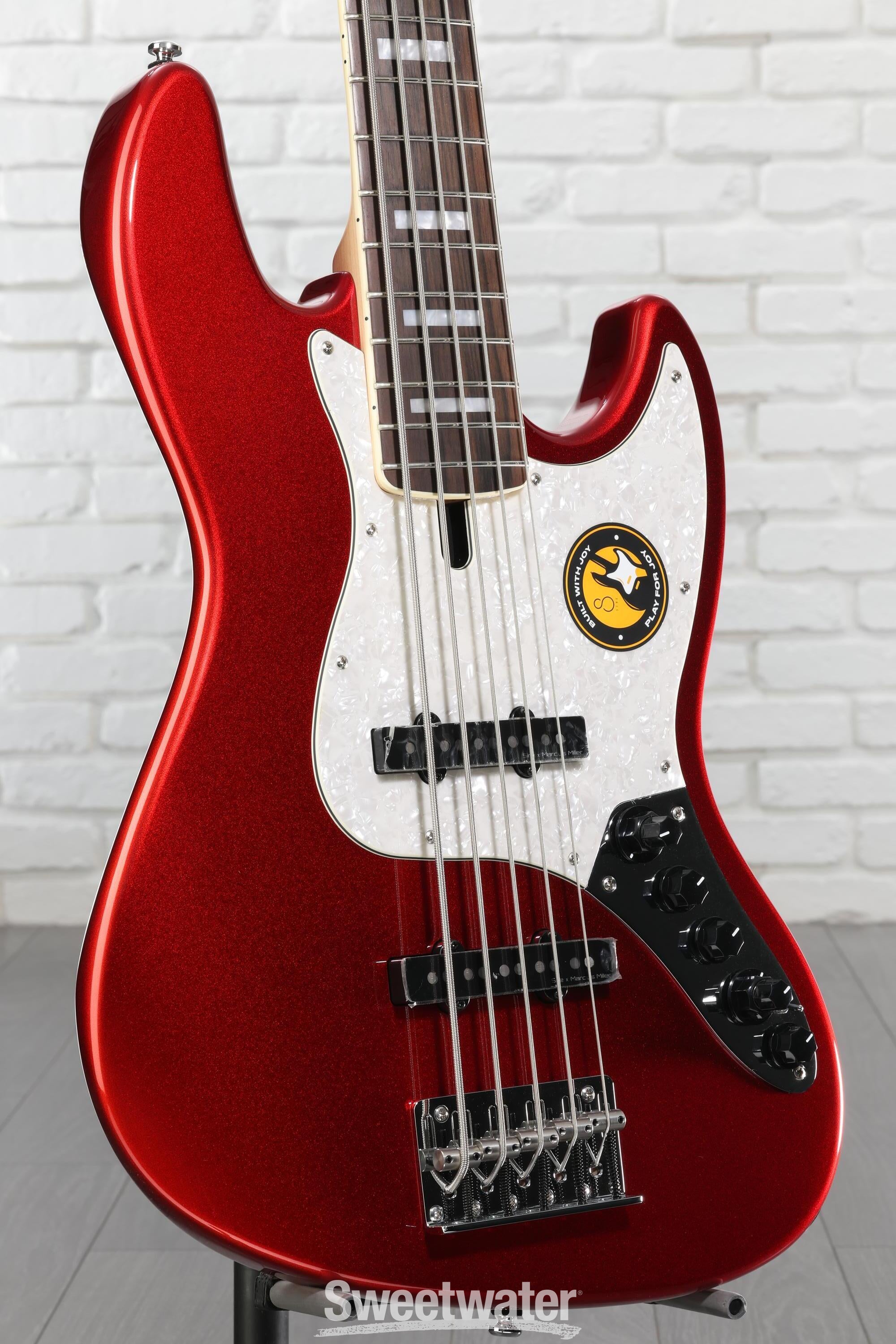 Sire Marcus Miller V7 Alder 5-string Bass Guitar - Bright Metallic