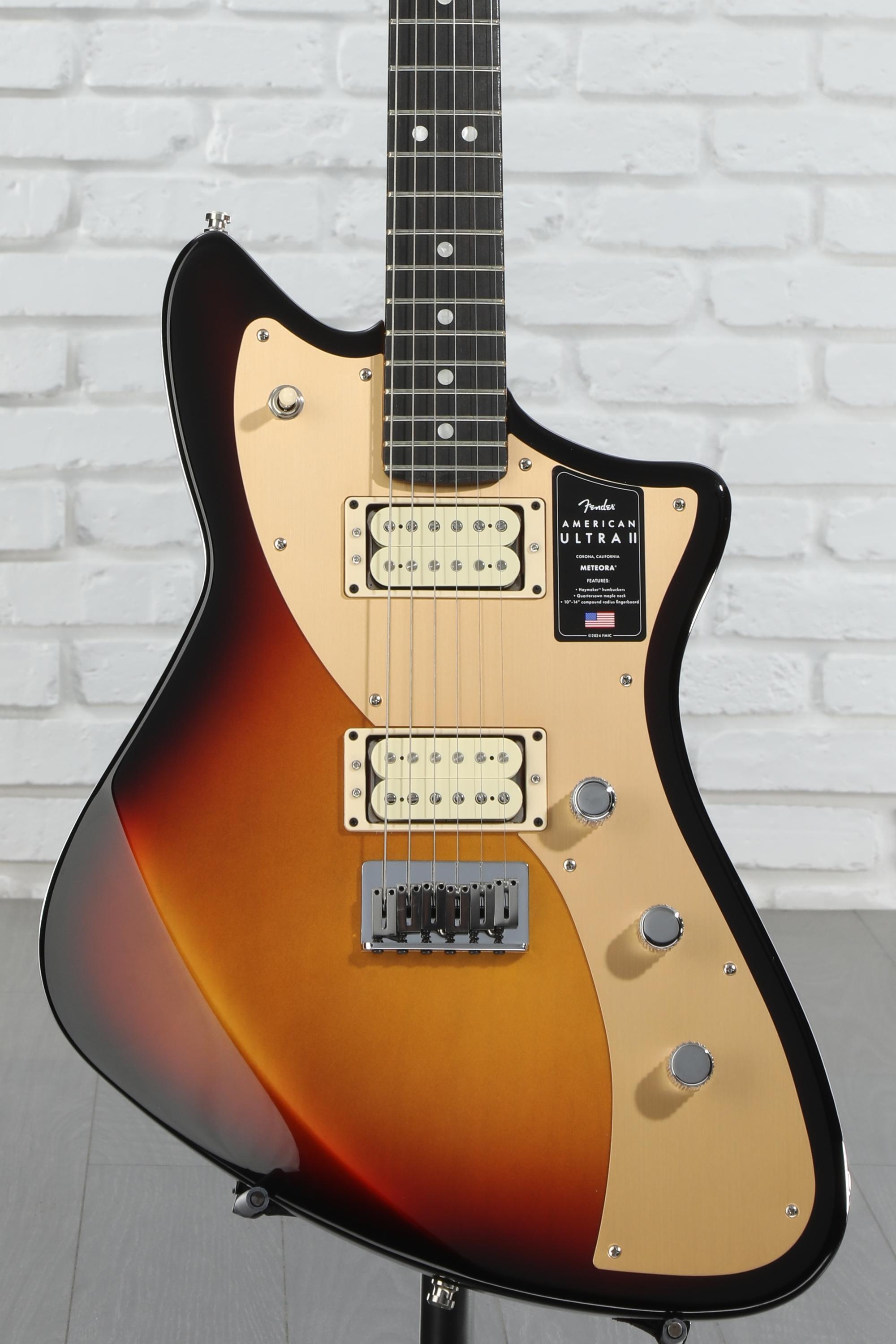 Fender American Ultra II Meteora Electric Guitar - Avalanche