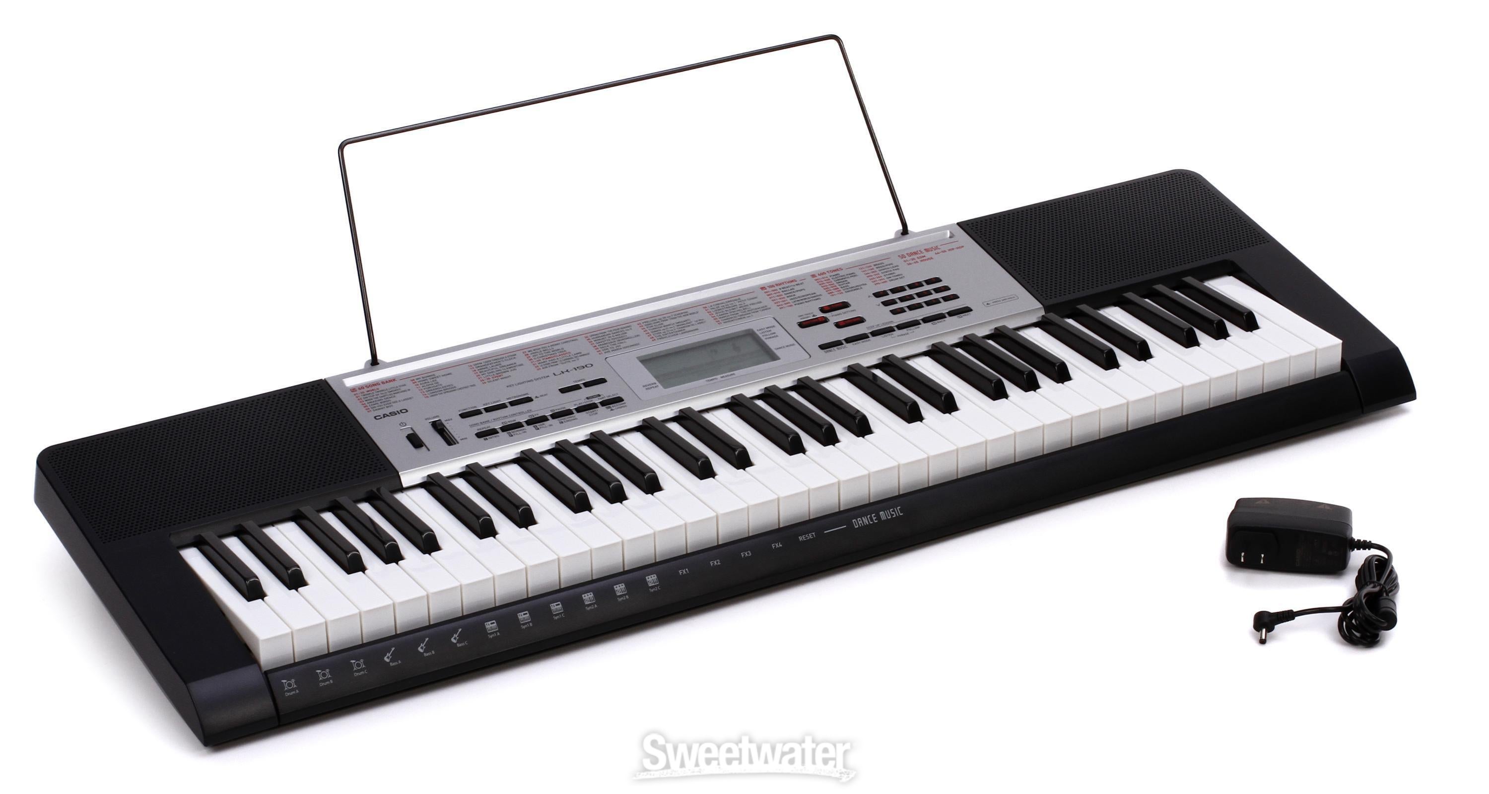 Casio LK 190 Lighted key Portable Arranger Sweetwater