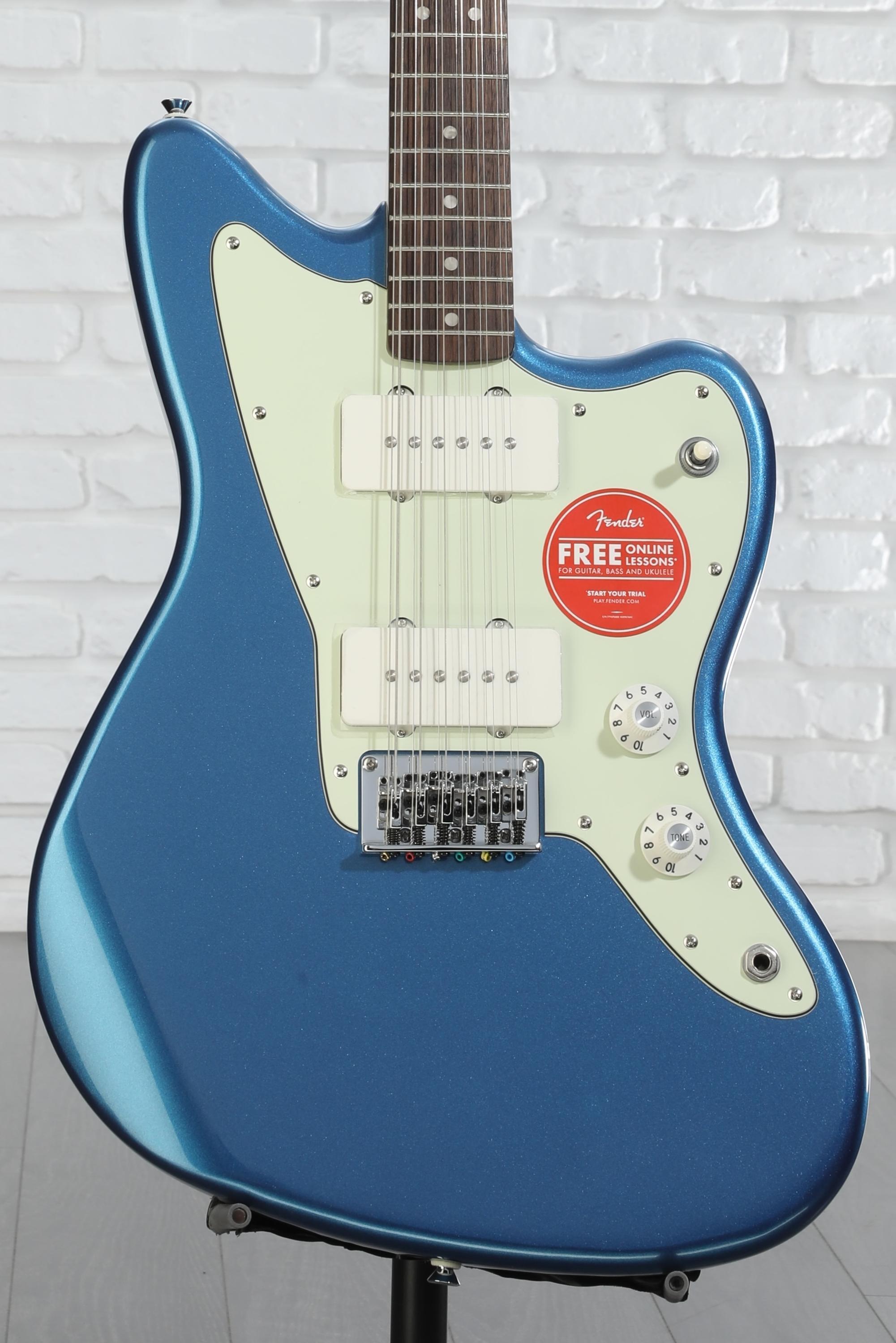 Squier Paranormal Jazzmaster XII 12-string Electric Guitar - Lake