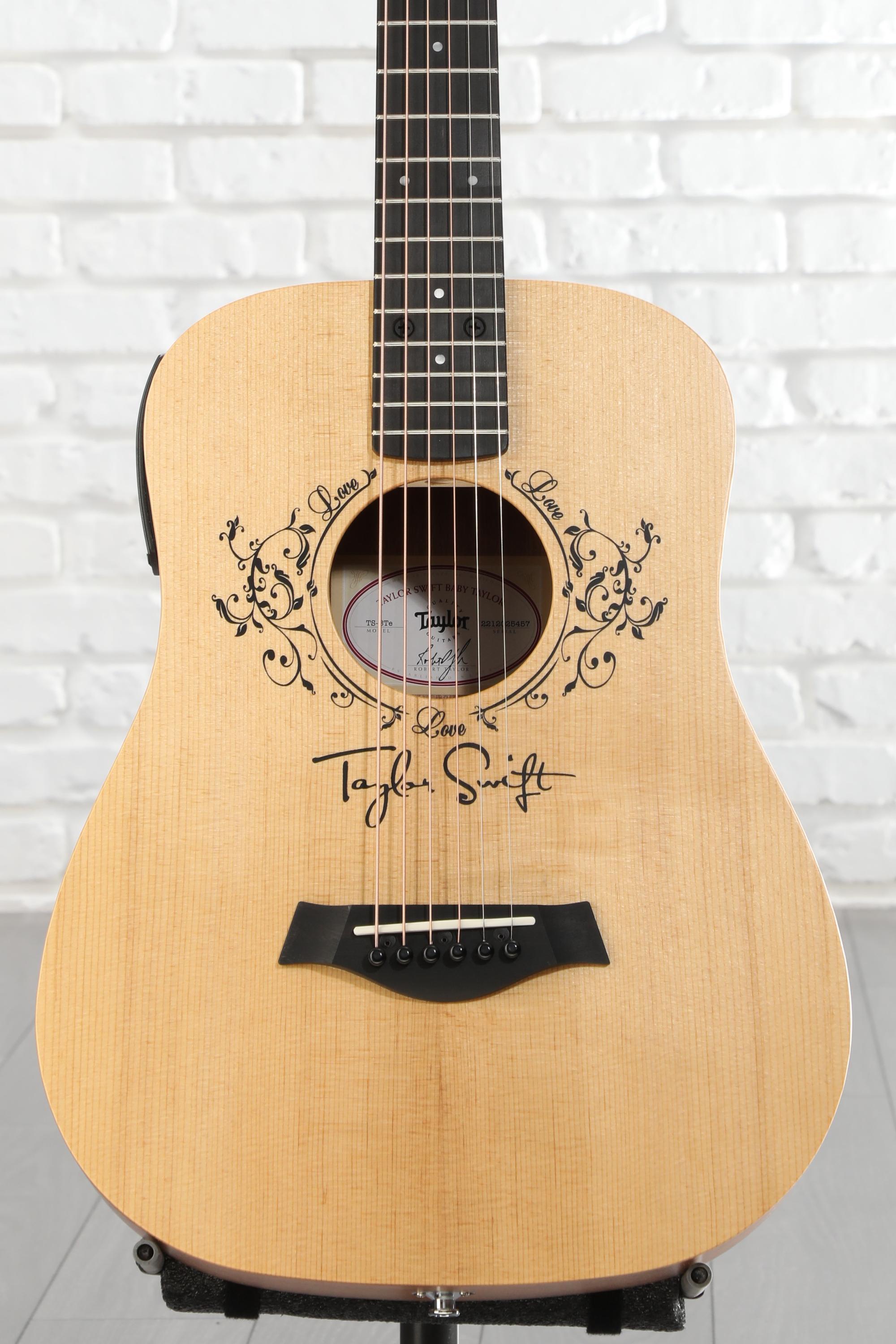 Taylor TSBTe Taylor Swift Acoustic-Electric Guitar - Natural Sitka
