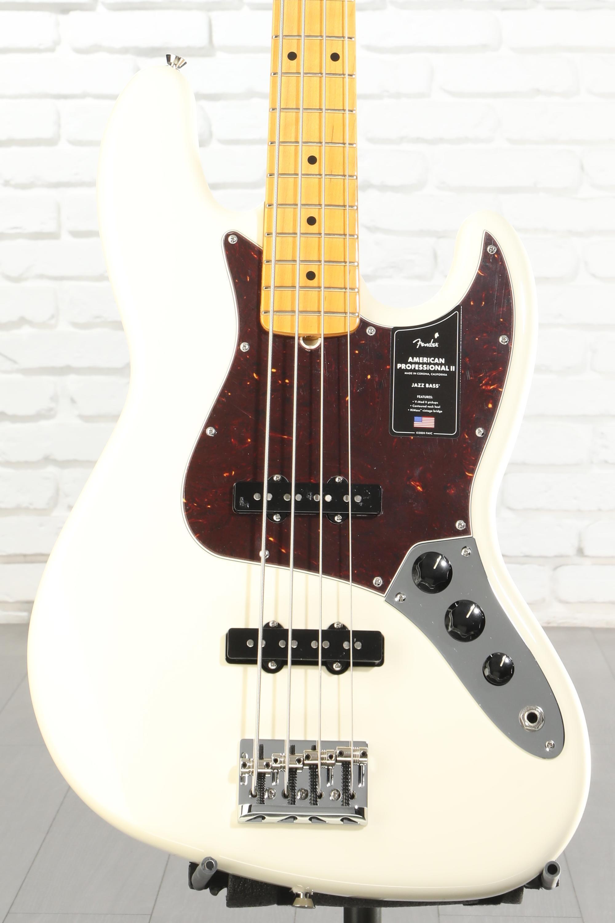 Fender American Professional II Jazz Bass - Olympic White with