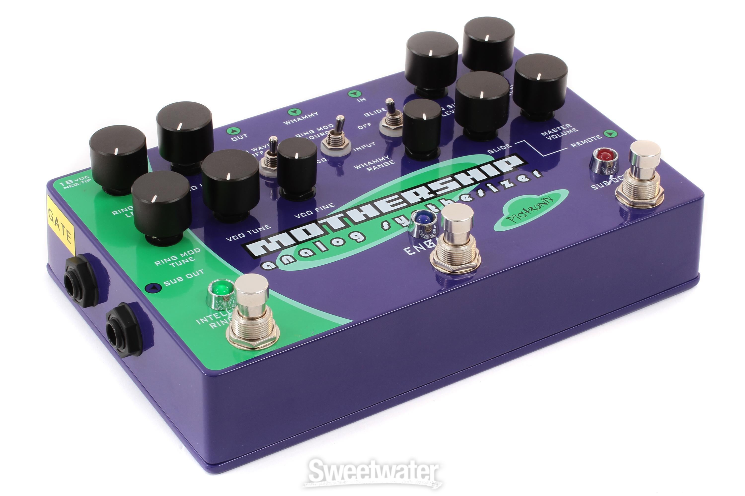 Pigtronix Mothership Guitar Synth and Ring Modulator Pedal - LTD