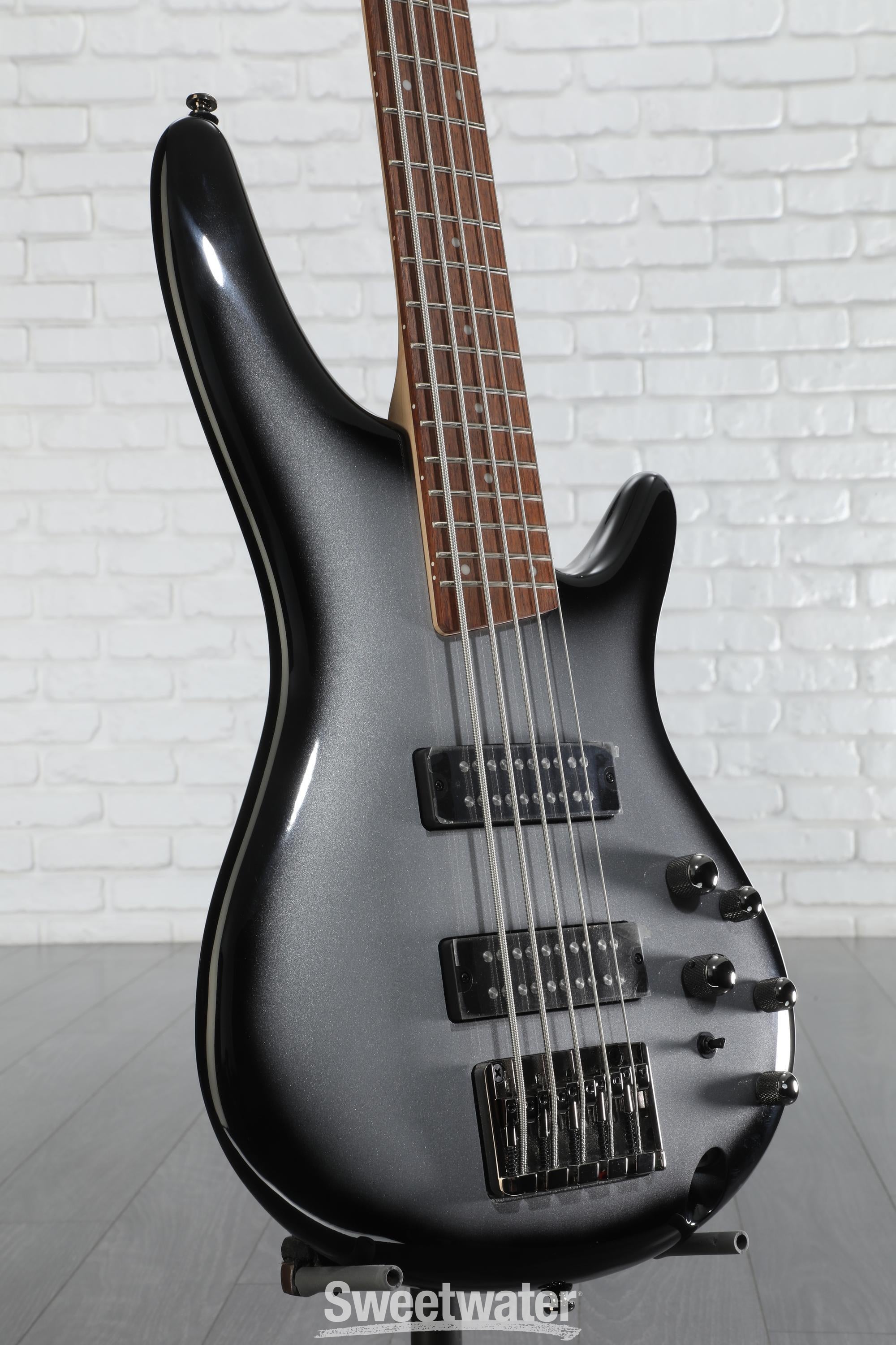 Ibanez Standard SR305E 5-string Bass Guitar - Metallic