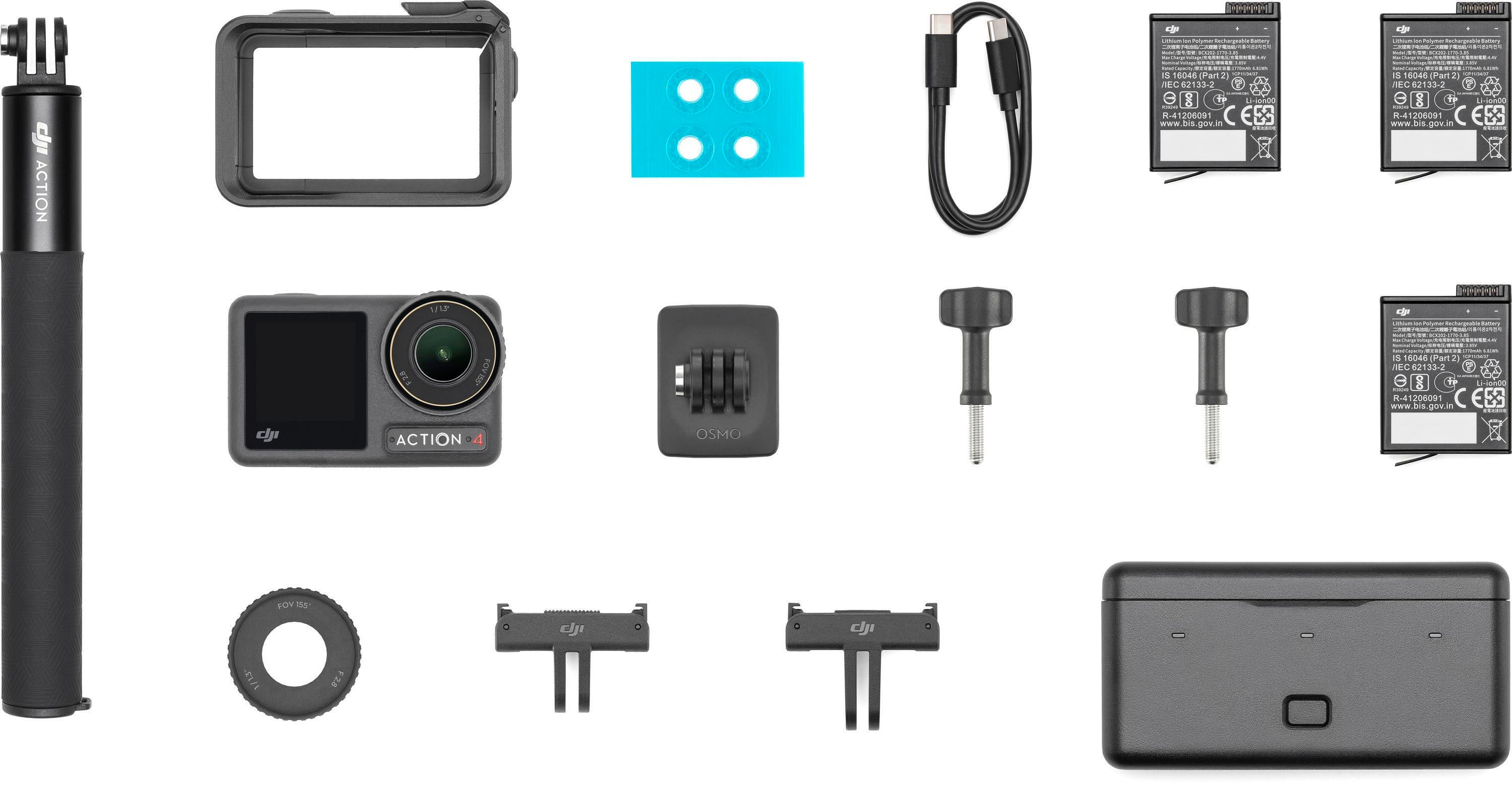 DJI Osmo Action 4 Adventure Camera Combo