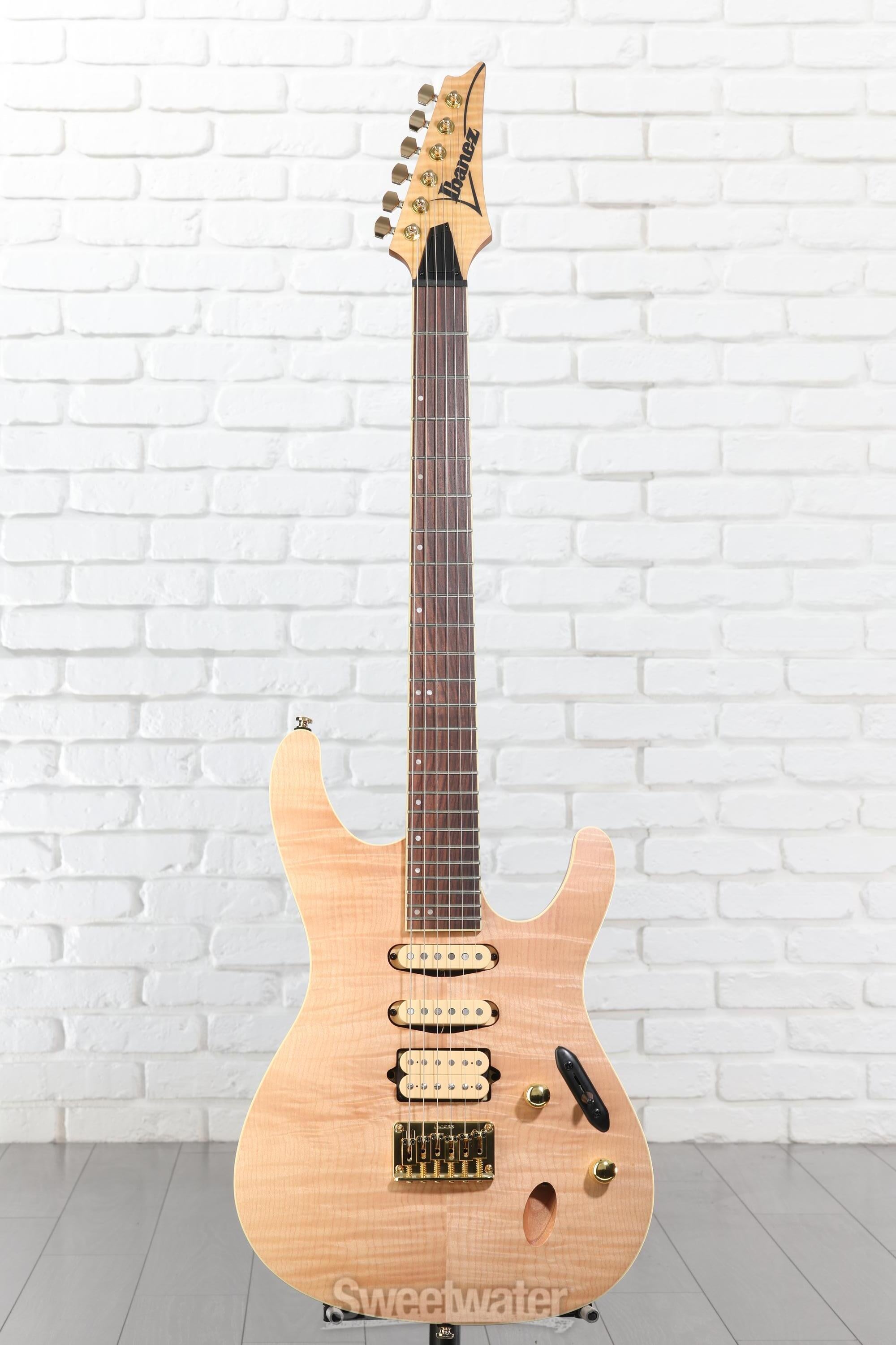 Ibanez Standard SEW761FM Electric Guitar - Natural Flat | Sweetwater