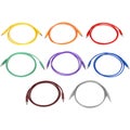 Photo of Hosa CMM-890 Eurorack Patch Cables 8-pack - 3 foot (Assorted Colors)