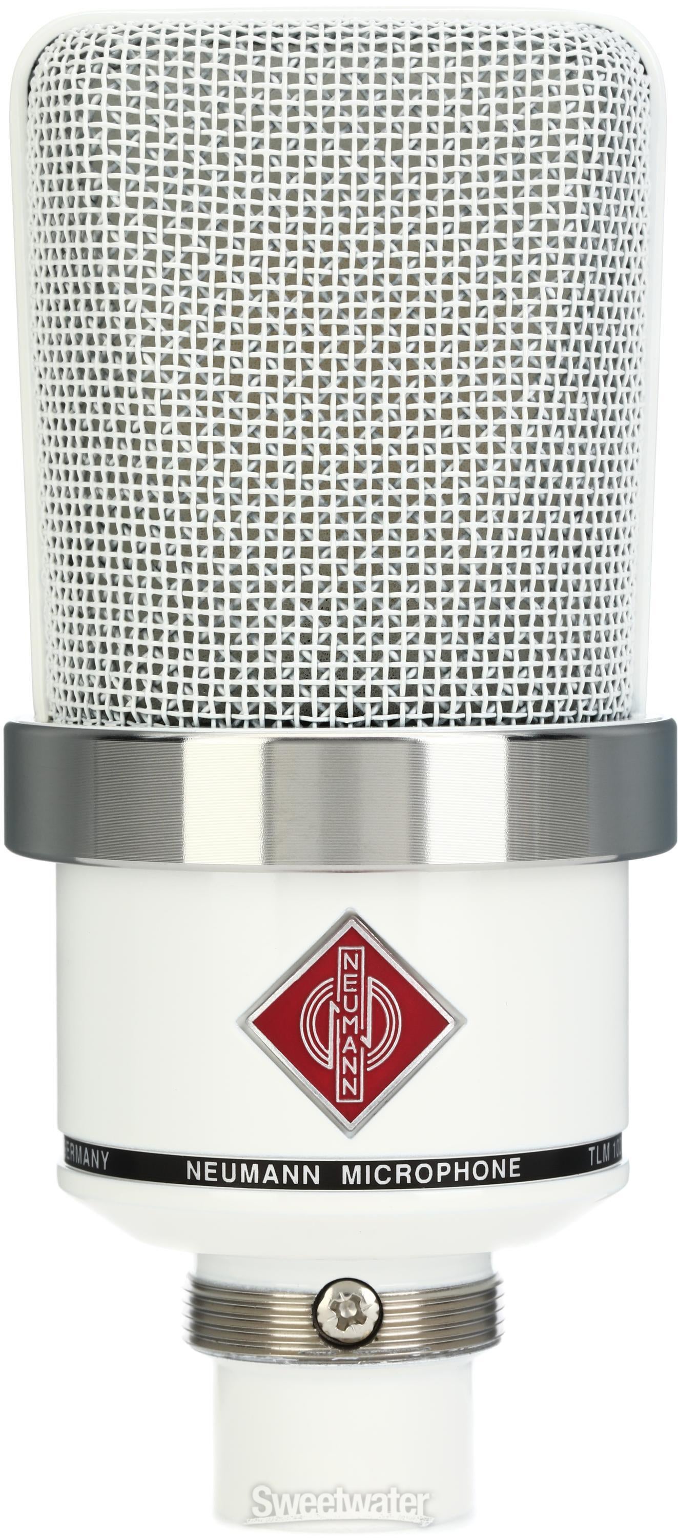 Neumann TLM 102 Studio Set - White, Limited Edition | Sweetwater